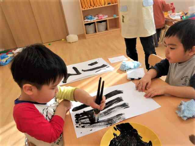 おともだちに見守られながら