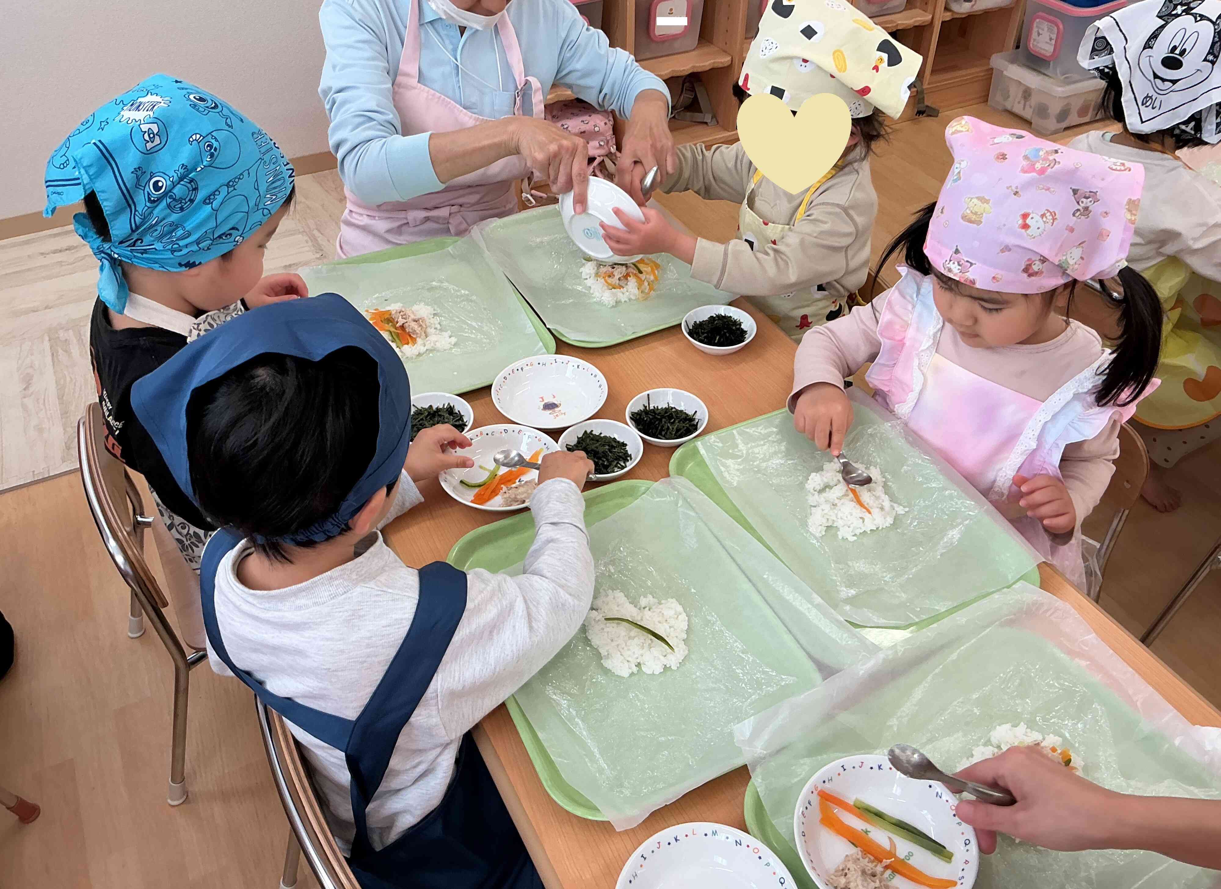 具材をのせて・・・