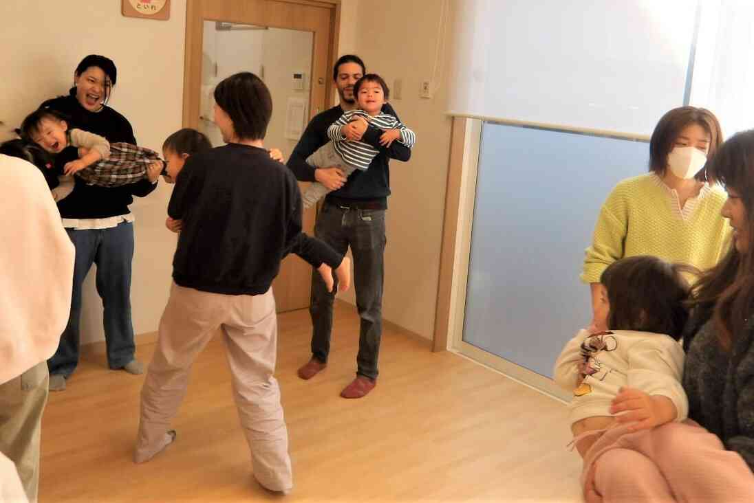 親子で飛行機！