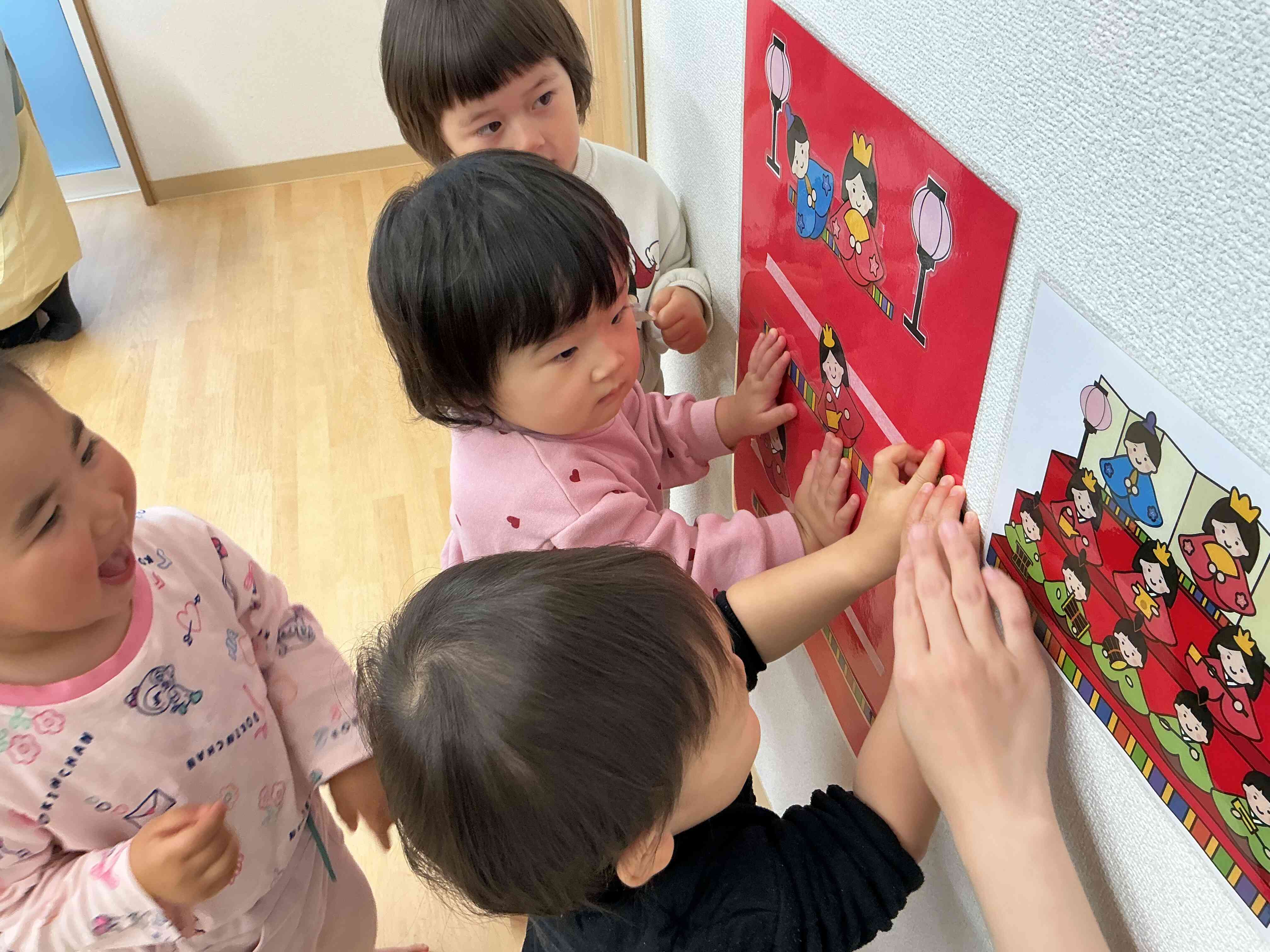 ひなかざりをつくってみましょう！