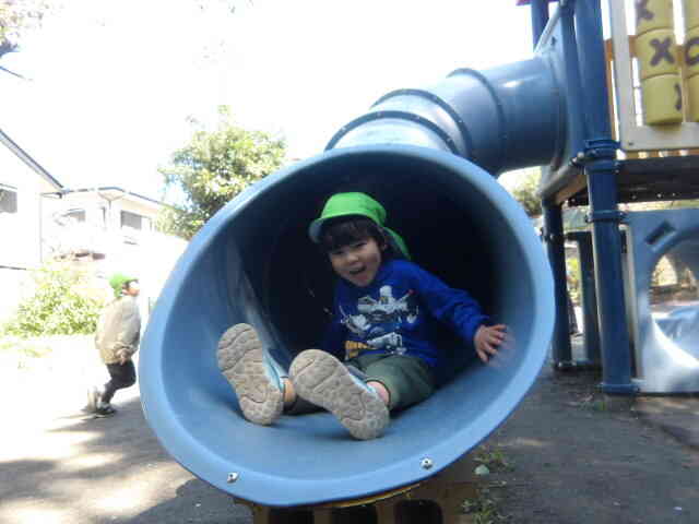 春のお散歩（りす組・3歳）