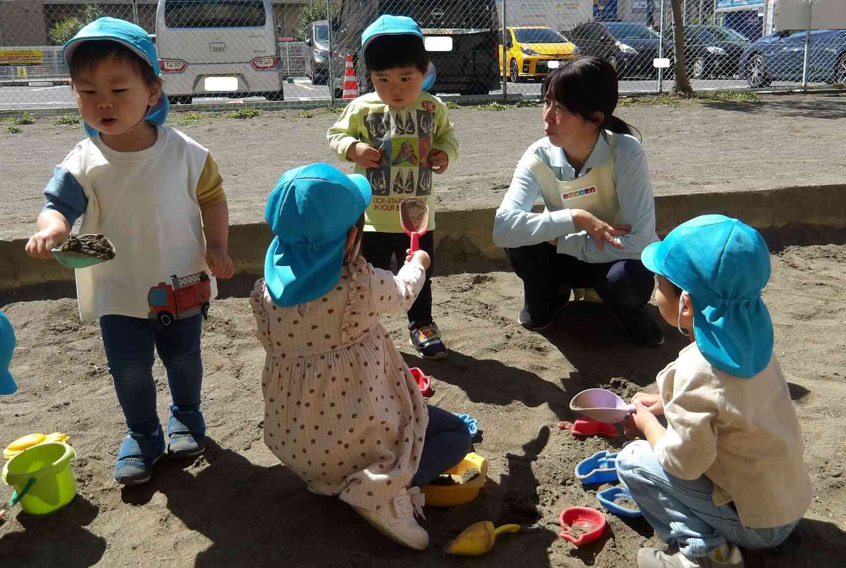 楽しいお散歩♪（うさぎ・2歳）