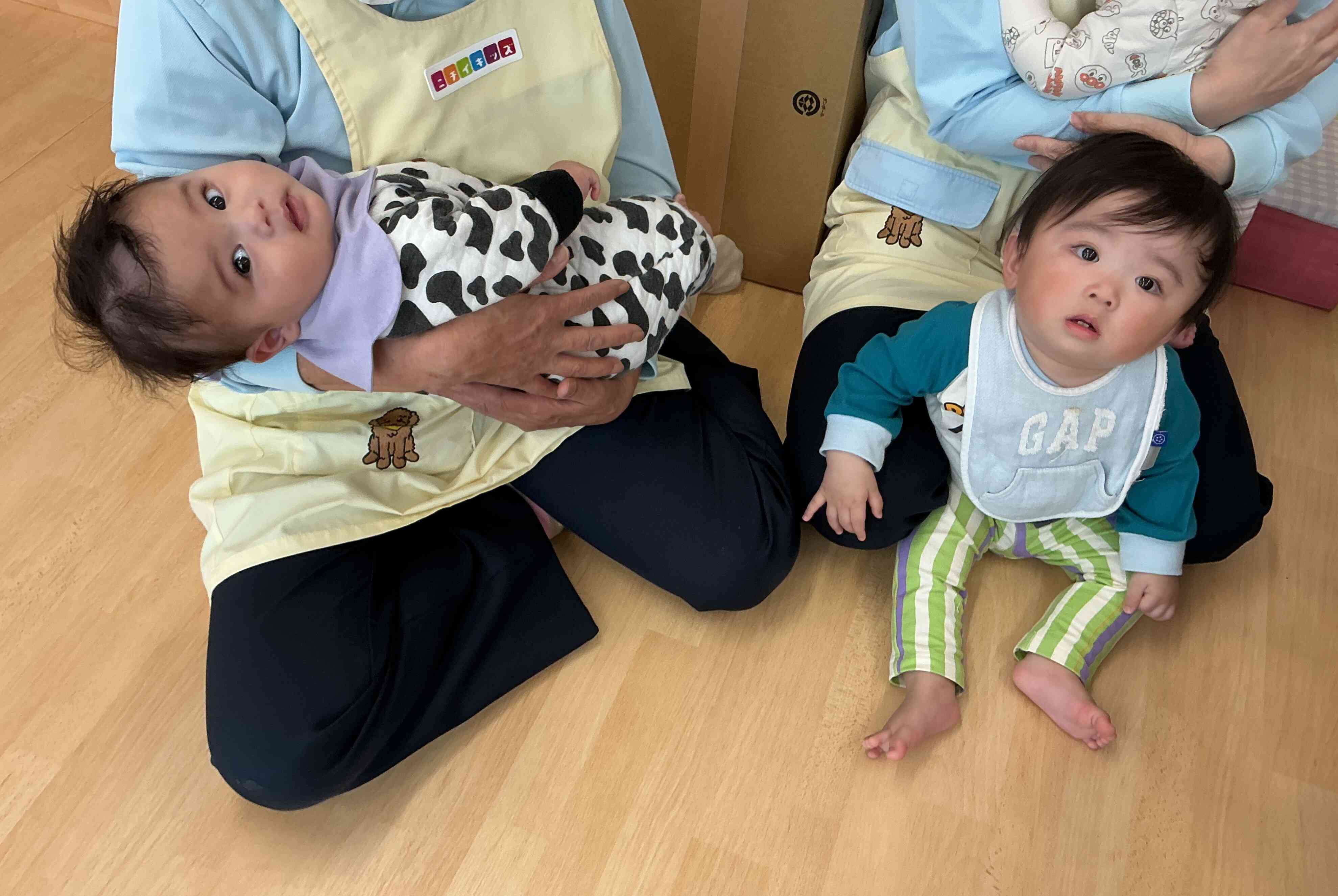 ひよこ組（0歳児クラス）のお友だち