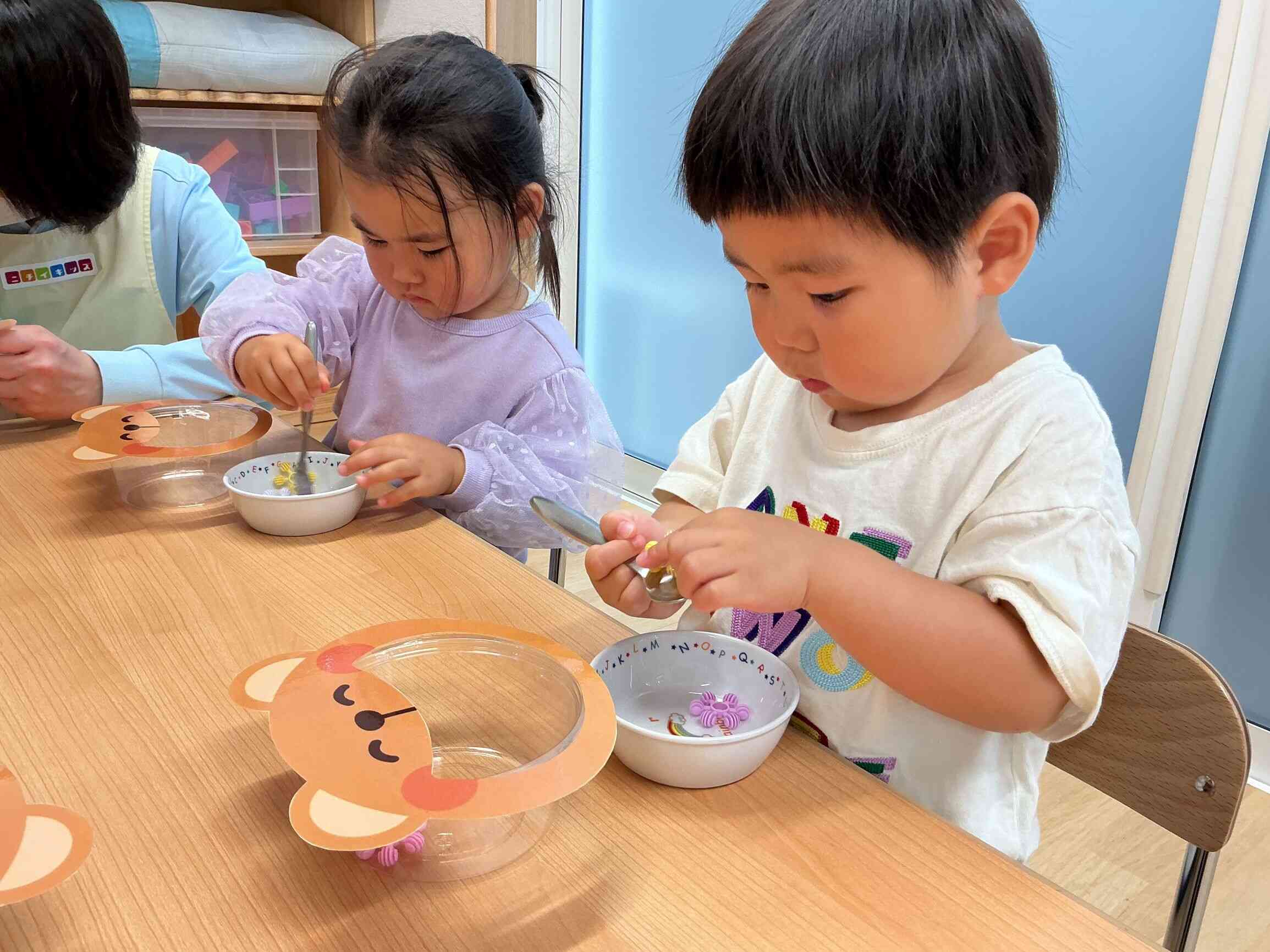 落さないようにそっ～とそ～っと…