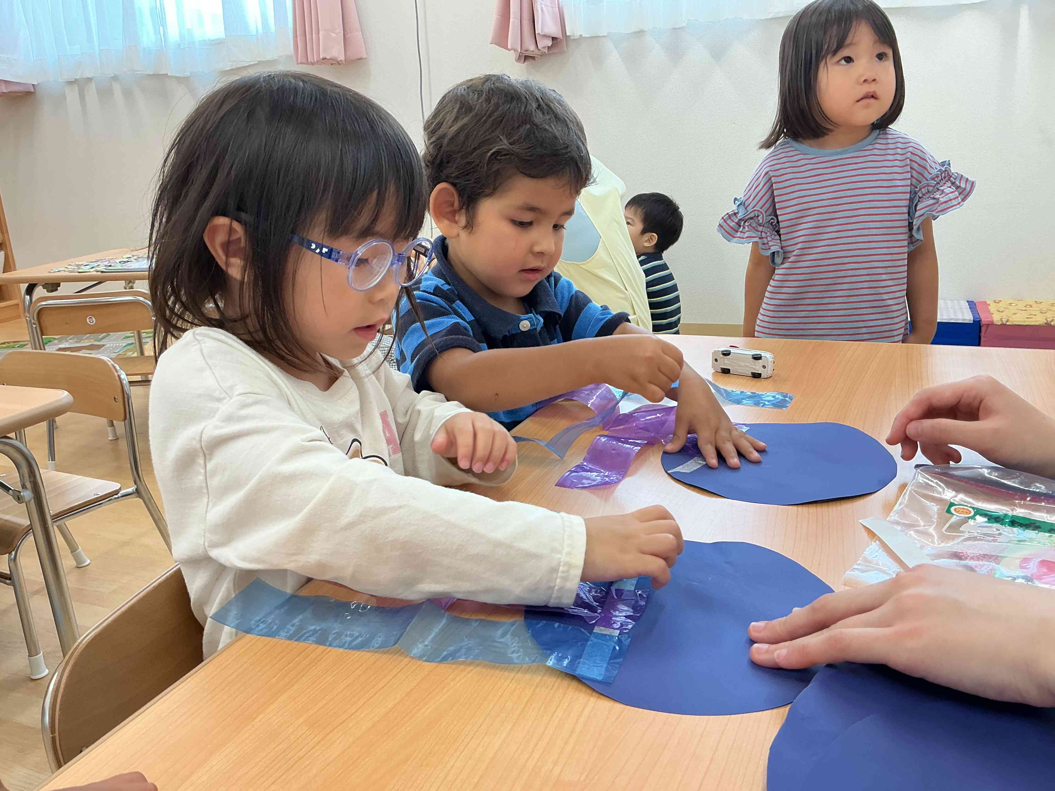 たなばた製作　りす組（３歳児）