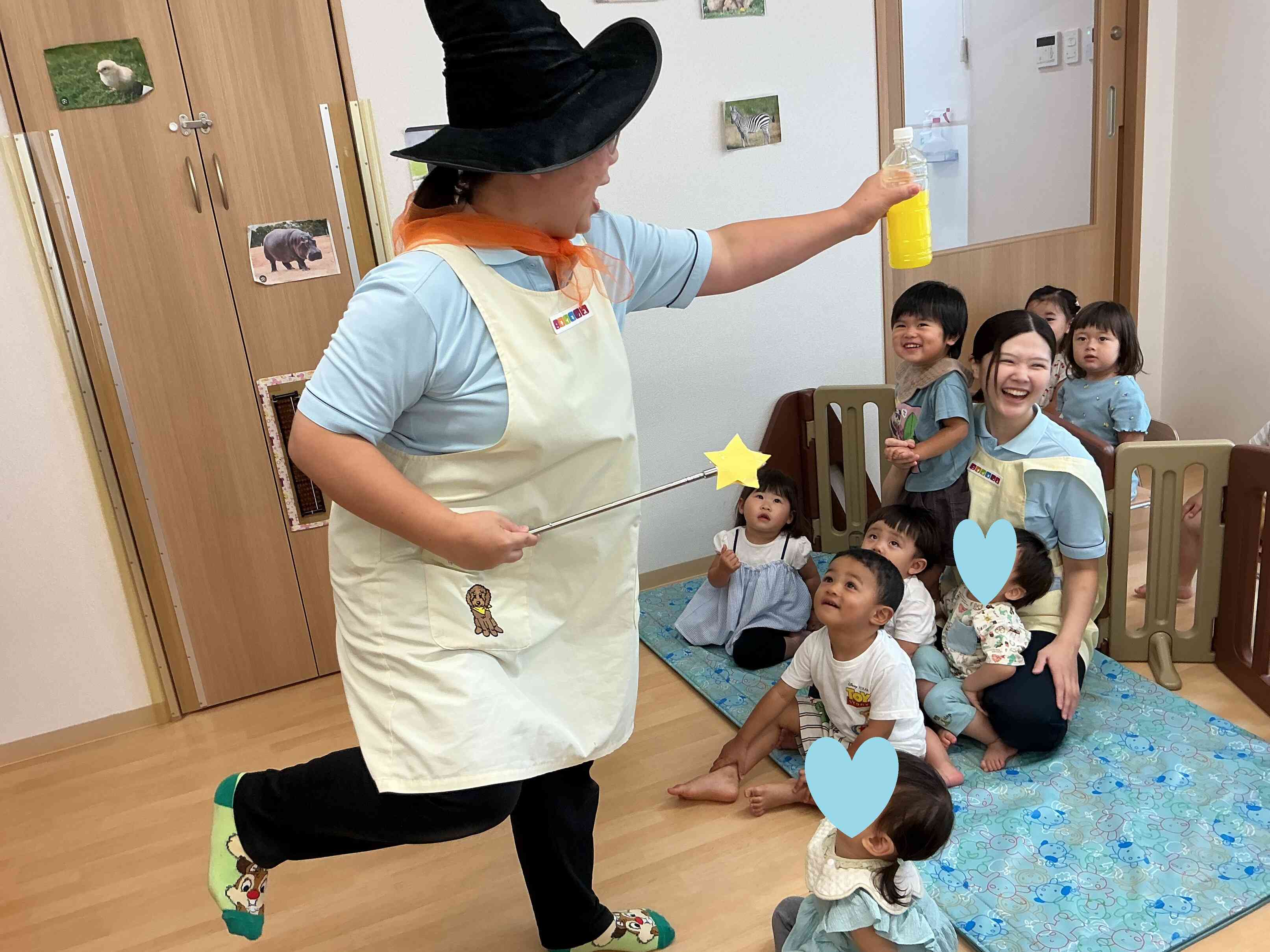 今回は先生のおともだちの魔法使いがきてくれました！