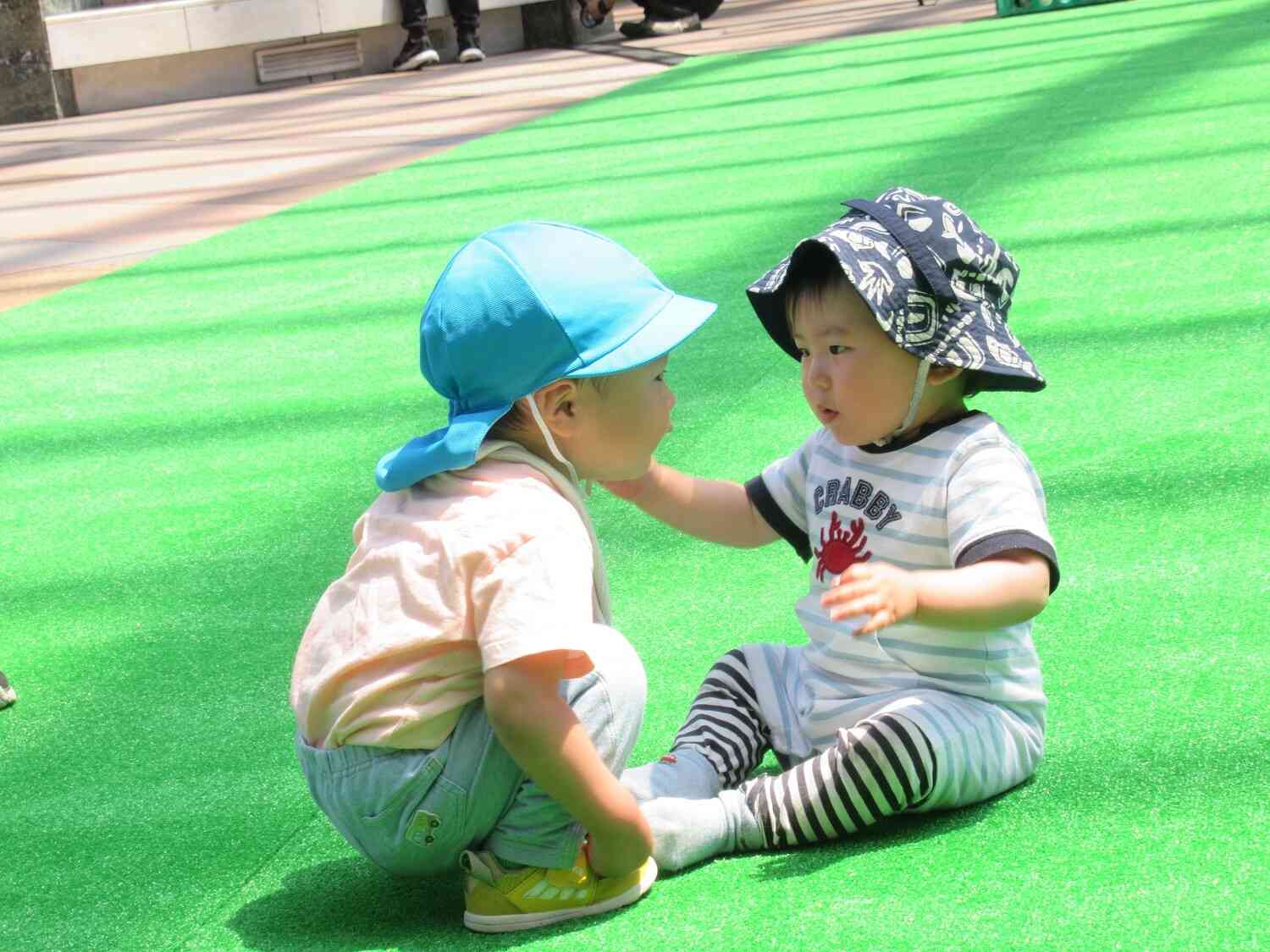 お兄さんとも仲良し