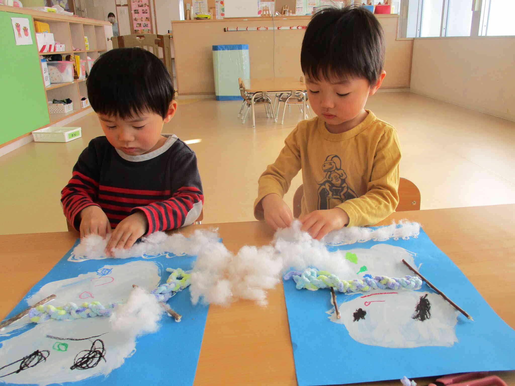 2月の製作｜JA遠州中央 ときめき保育園｜ニチイキッズ