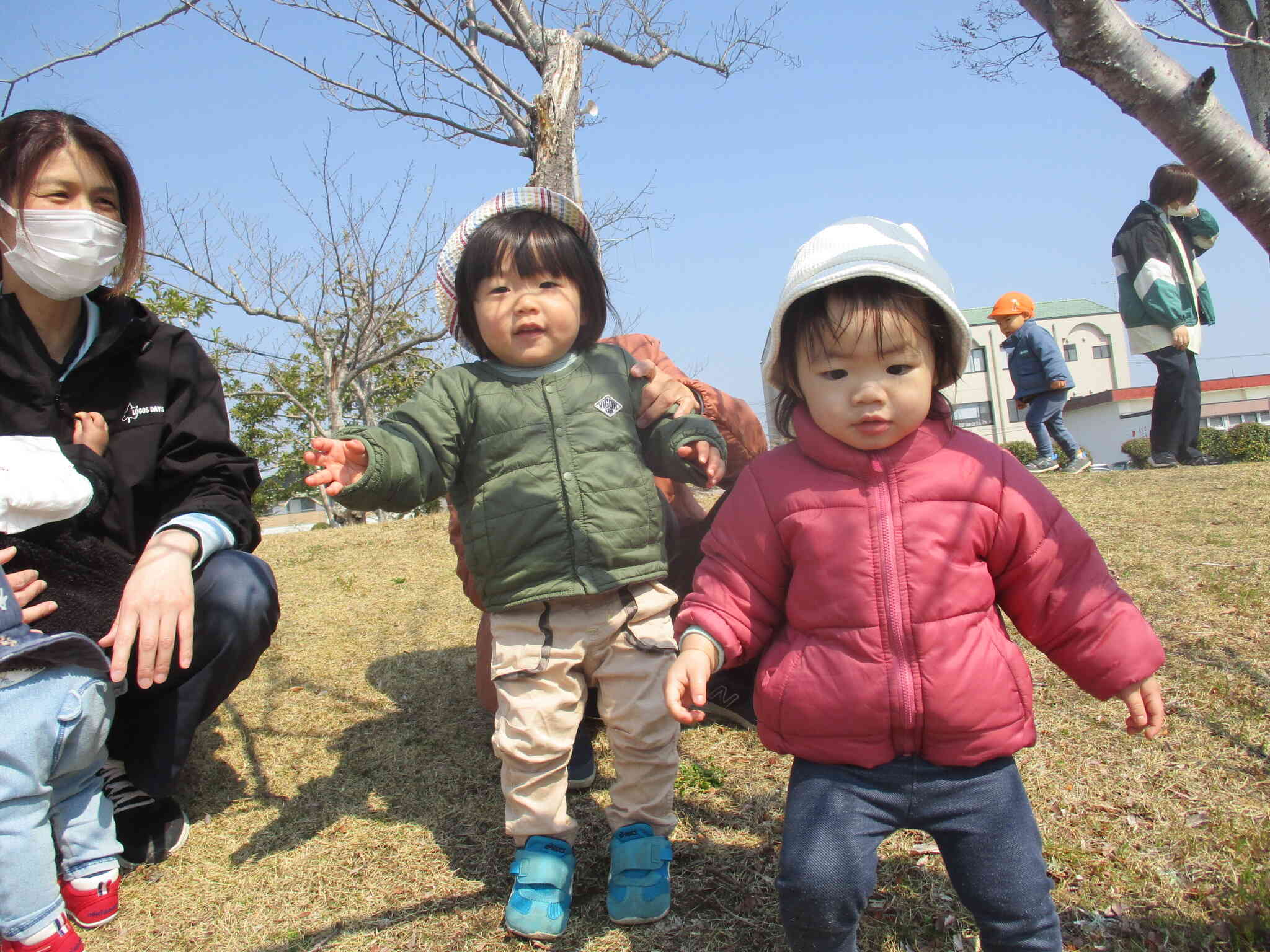 ちょっと遠くの公園まで・・・
