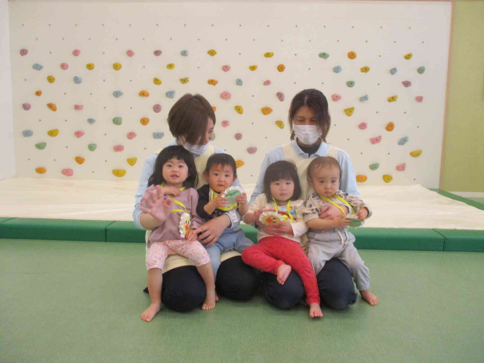 新あひる組さん（１歳児クラス）