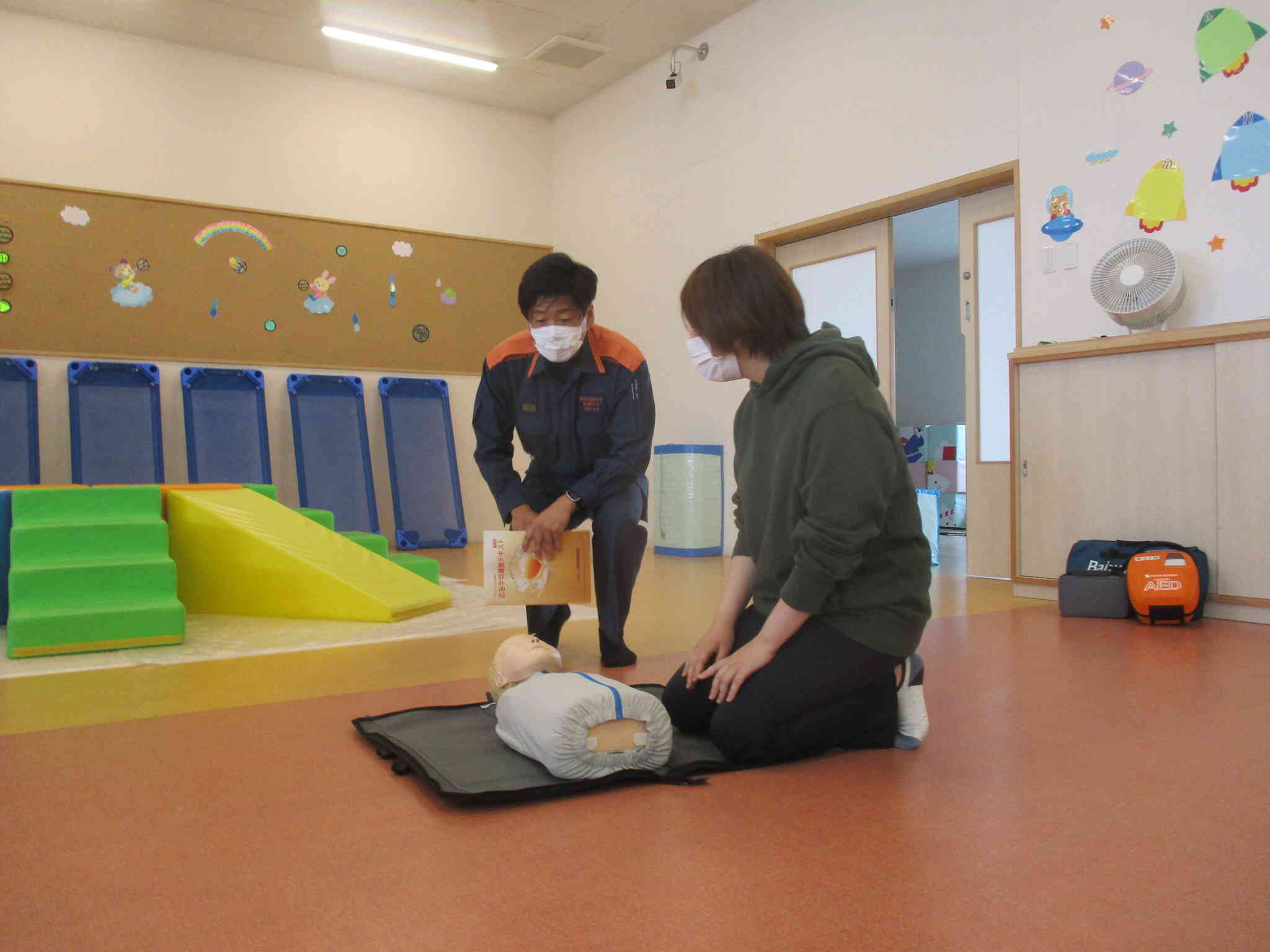 救命救急講習を受講しました