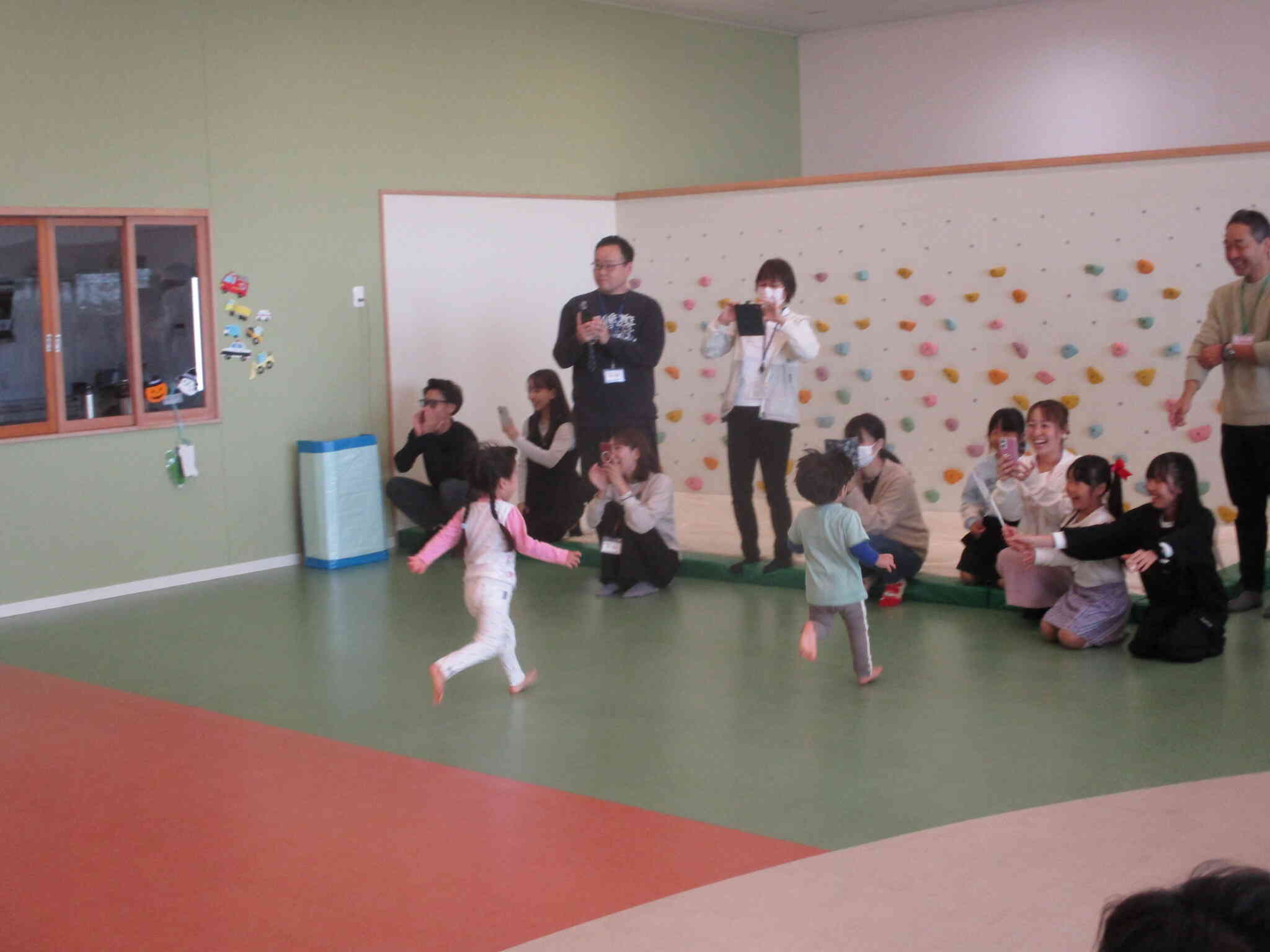 ジャンジャンぐるぐるの準備体操の後に・・・