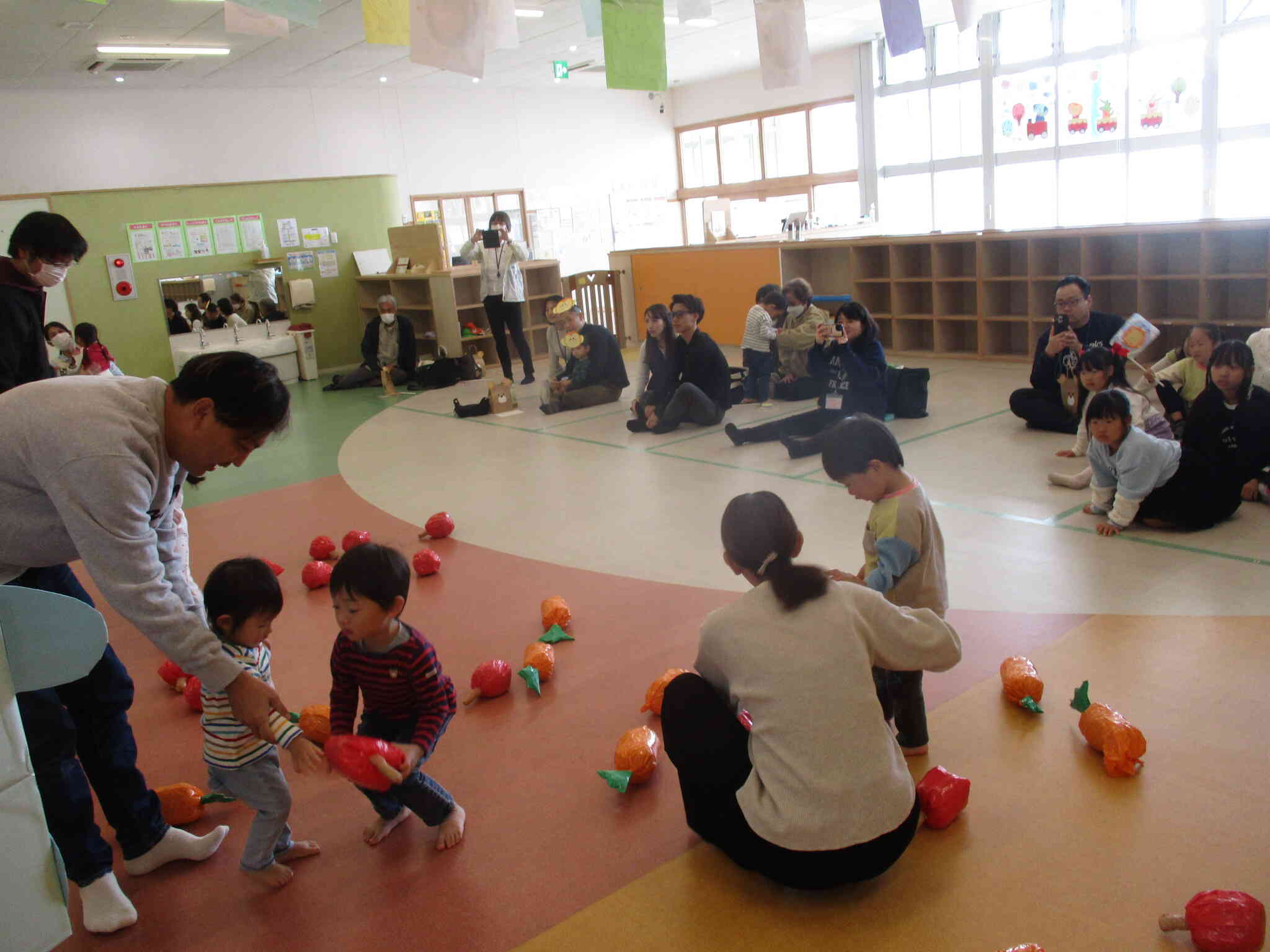 障害物競技の後は・・・