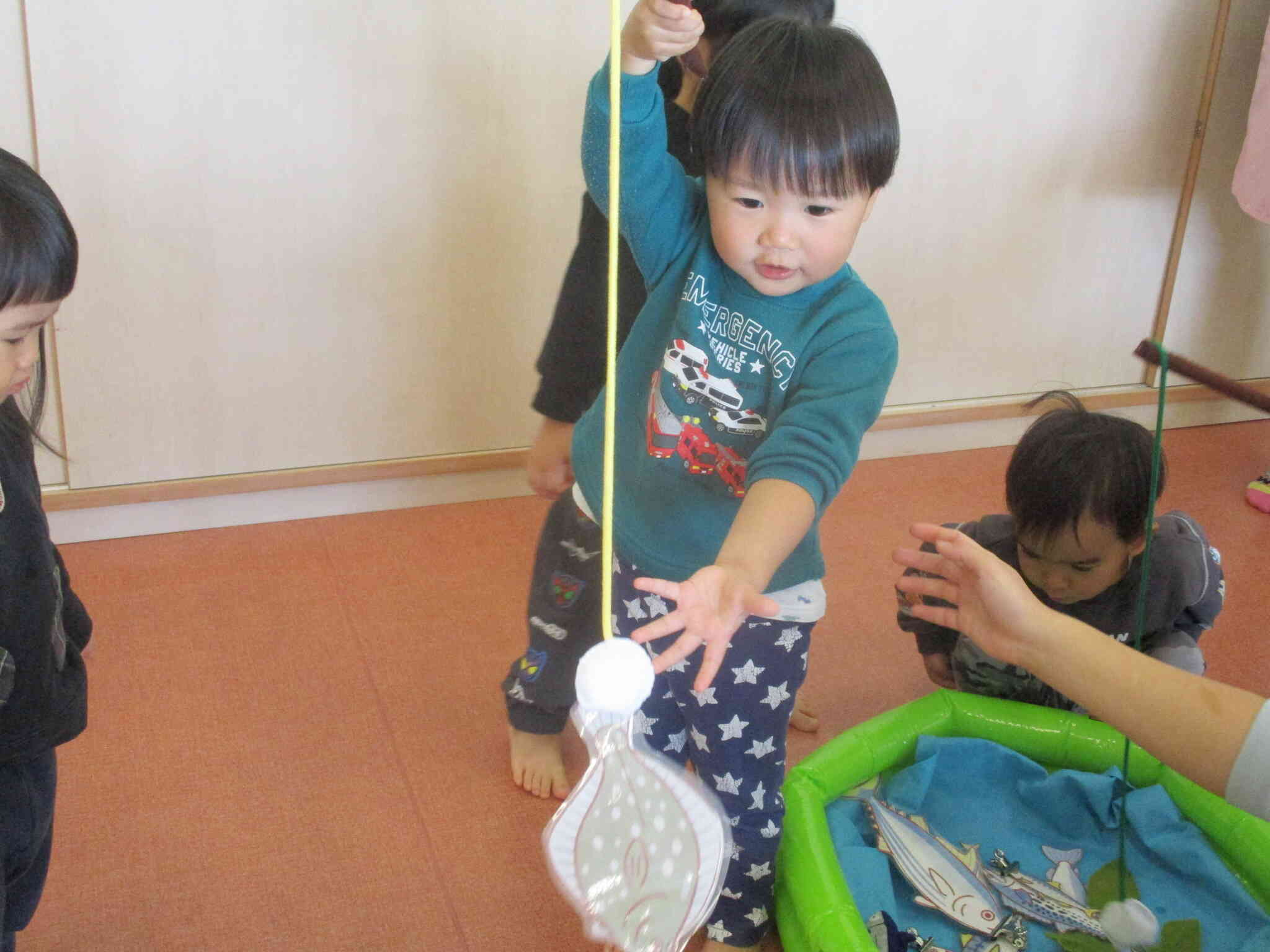 みんなでお魚釣りもしたよ～♪