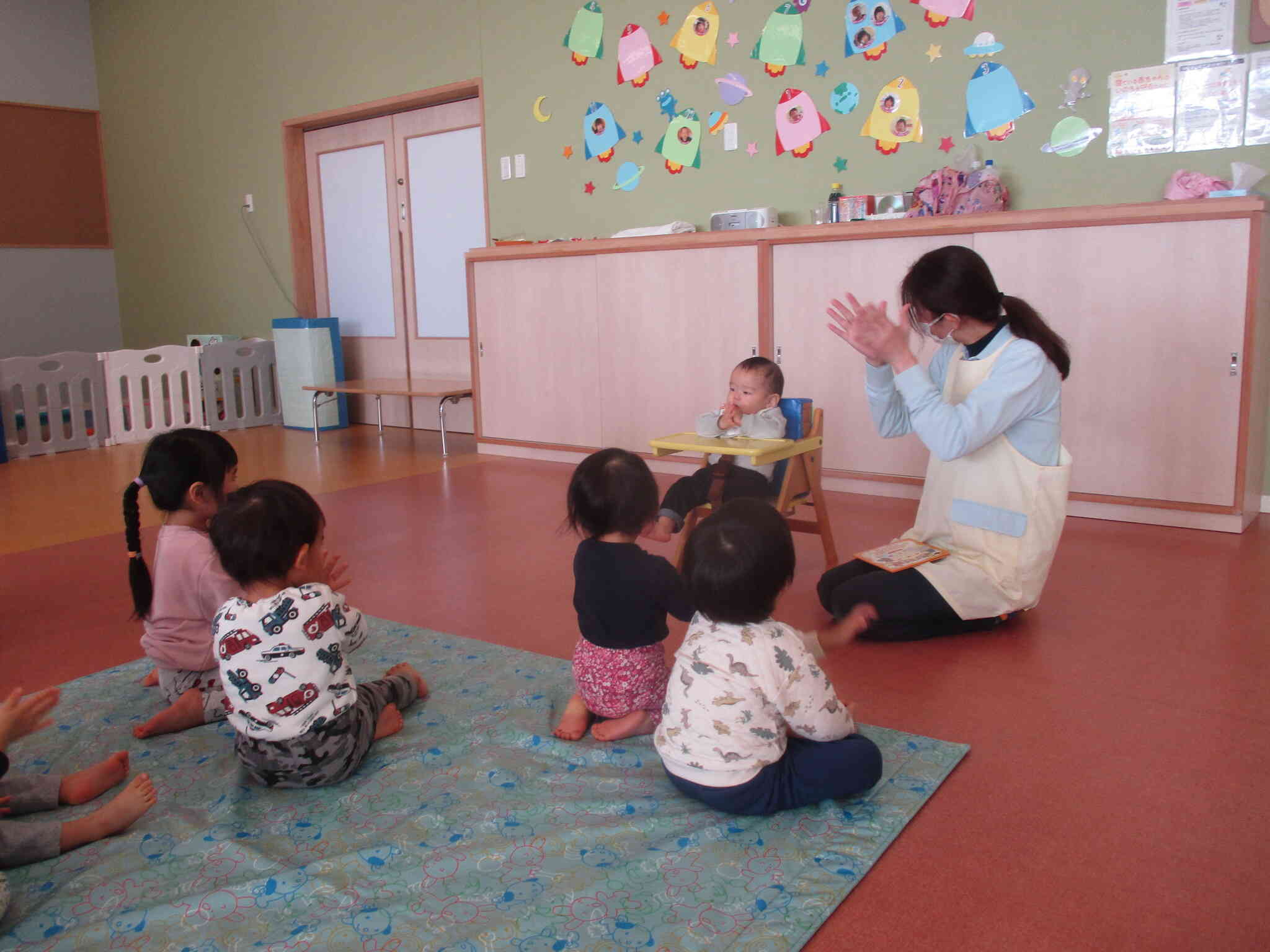 ハッピーバースデーもみんな元気に歌えました♪