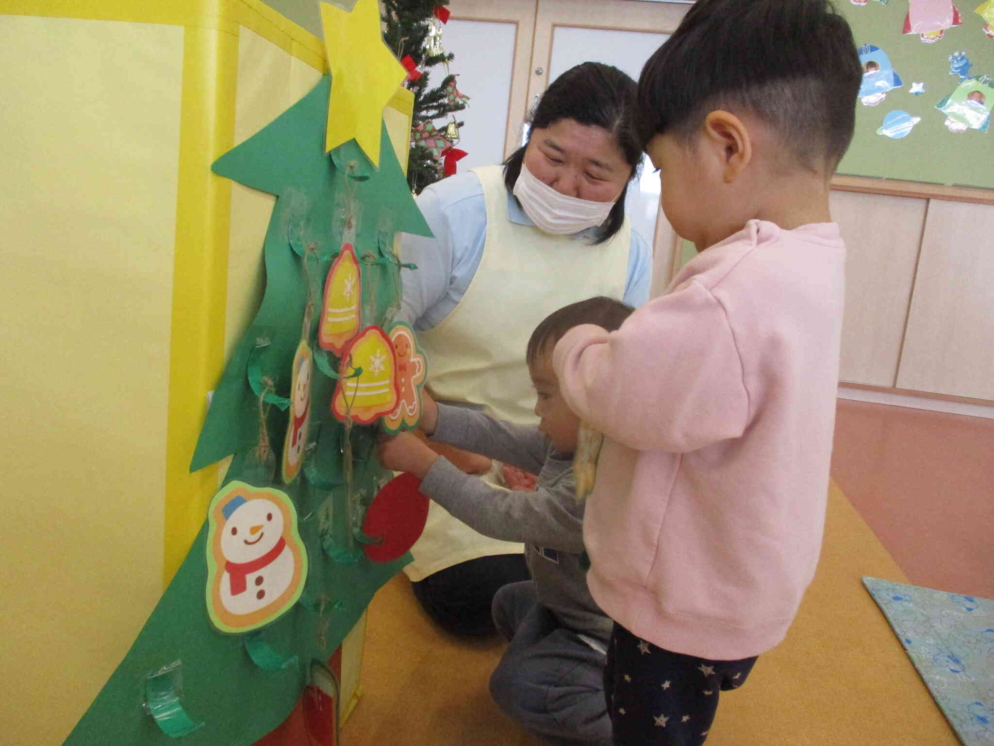 どこに飾りつけようかな～