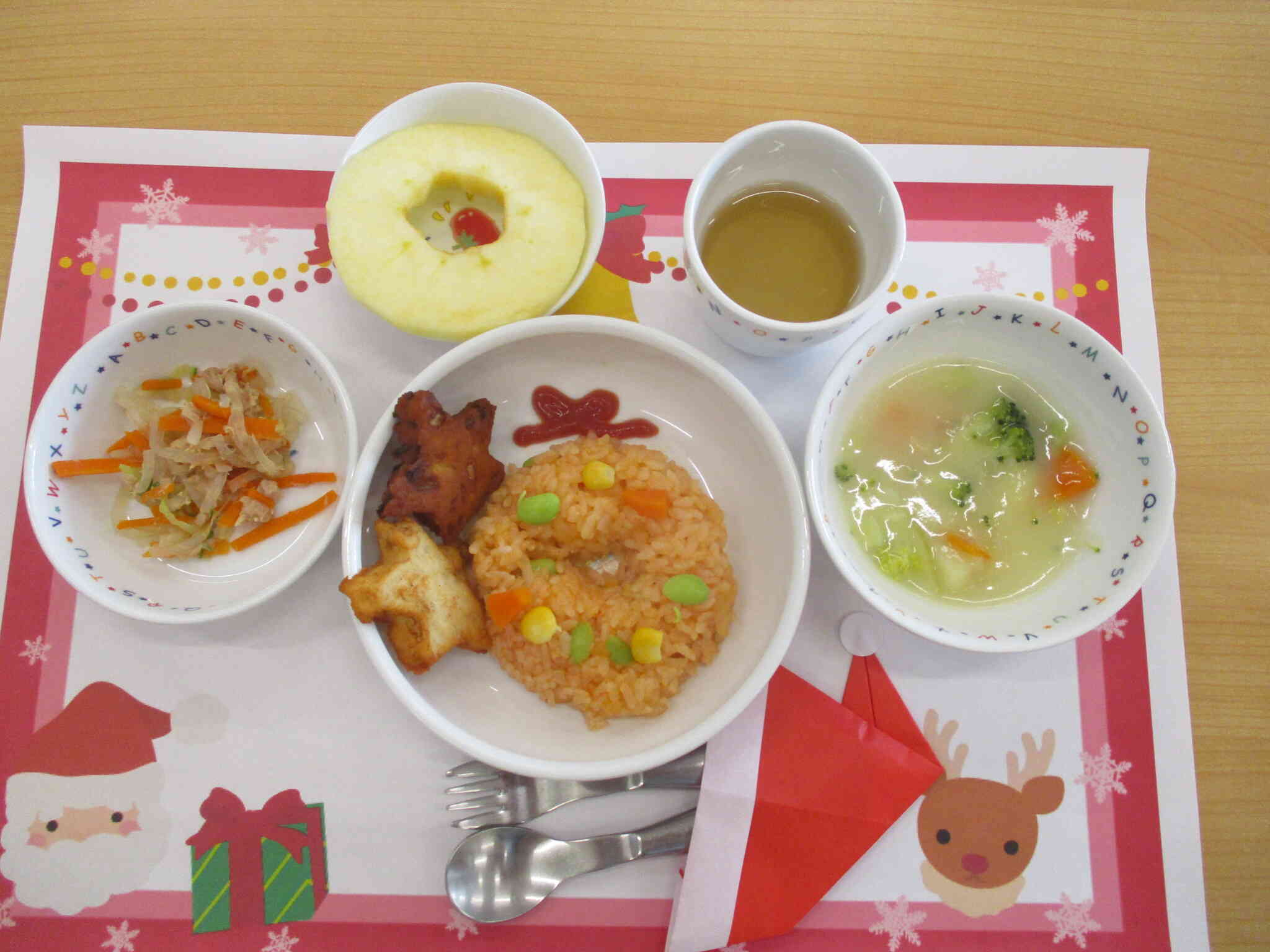 12月25日（クリスマス）の給食