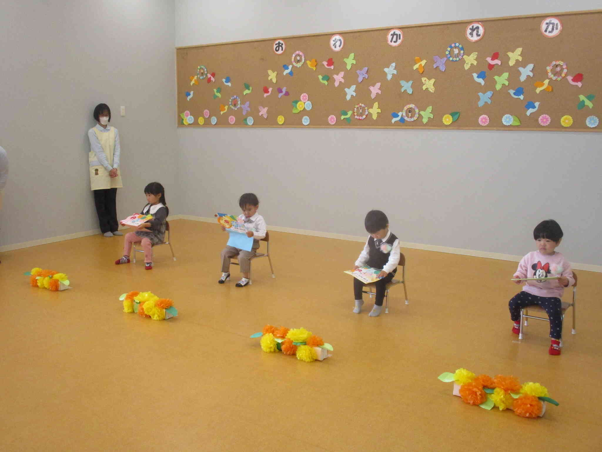 うさぎ組（２歳児クラス）さん・・・