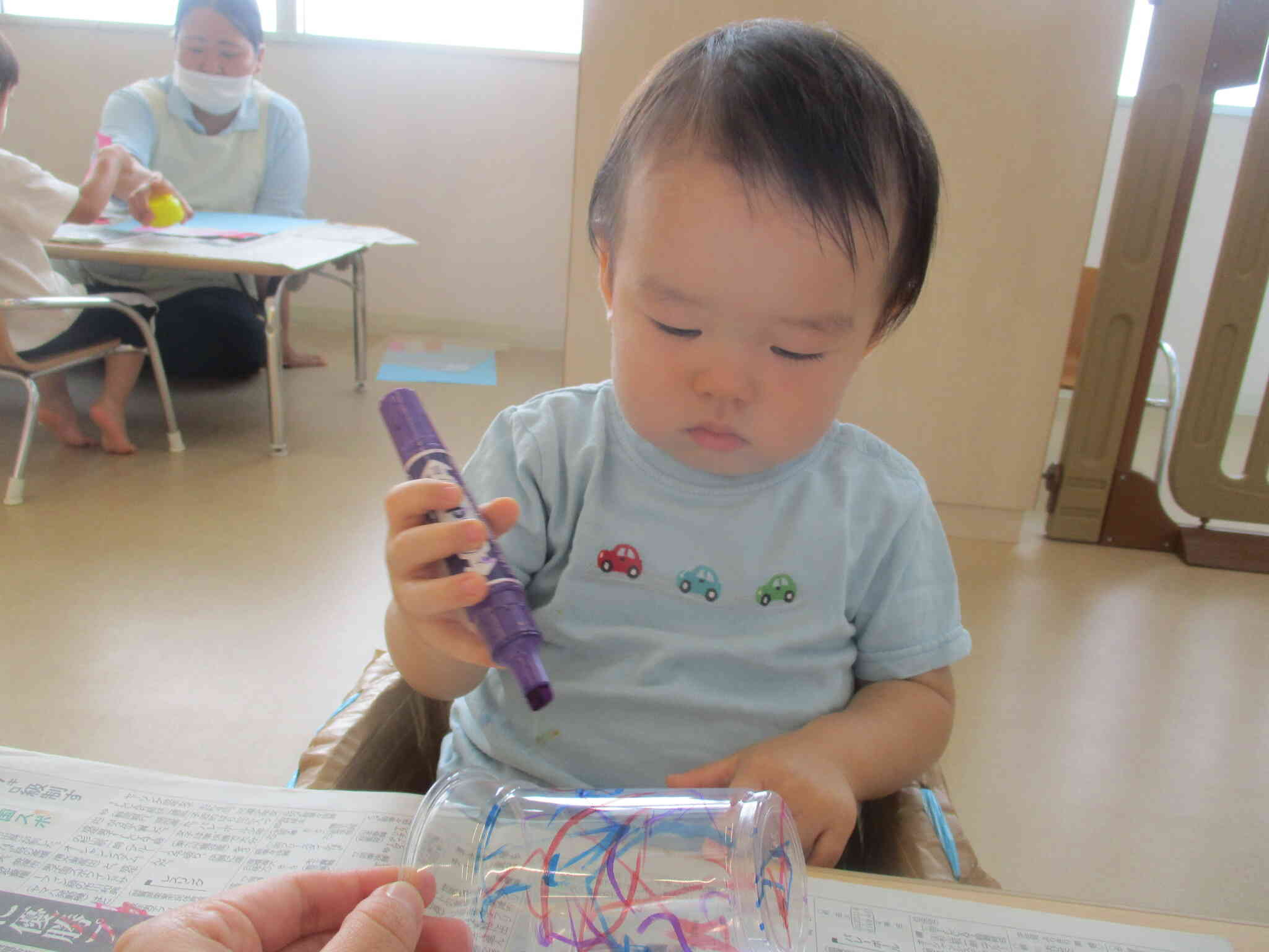 どこに描こうかな～