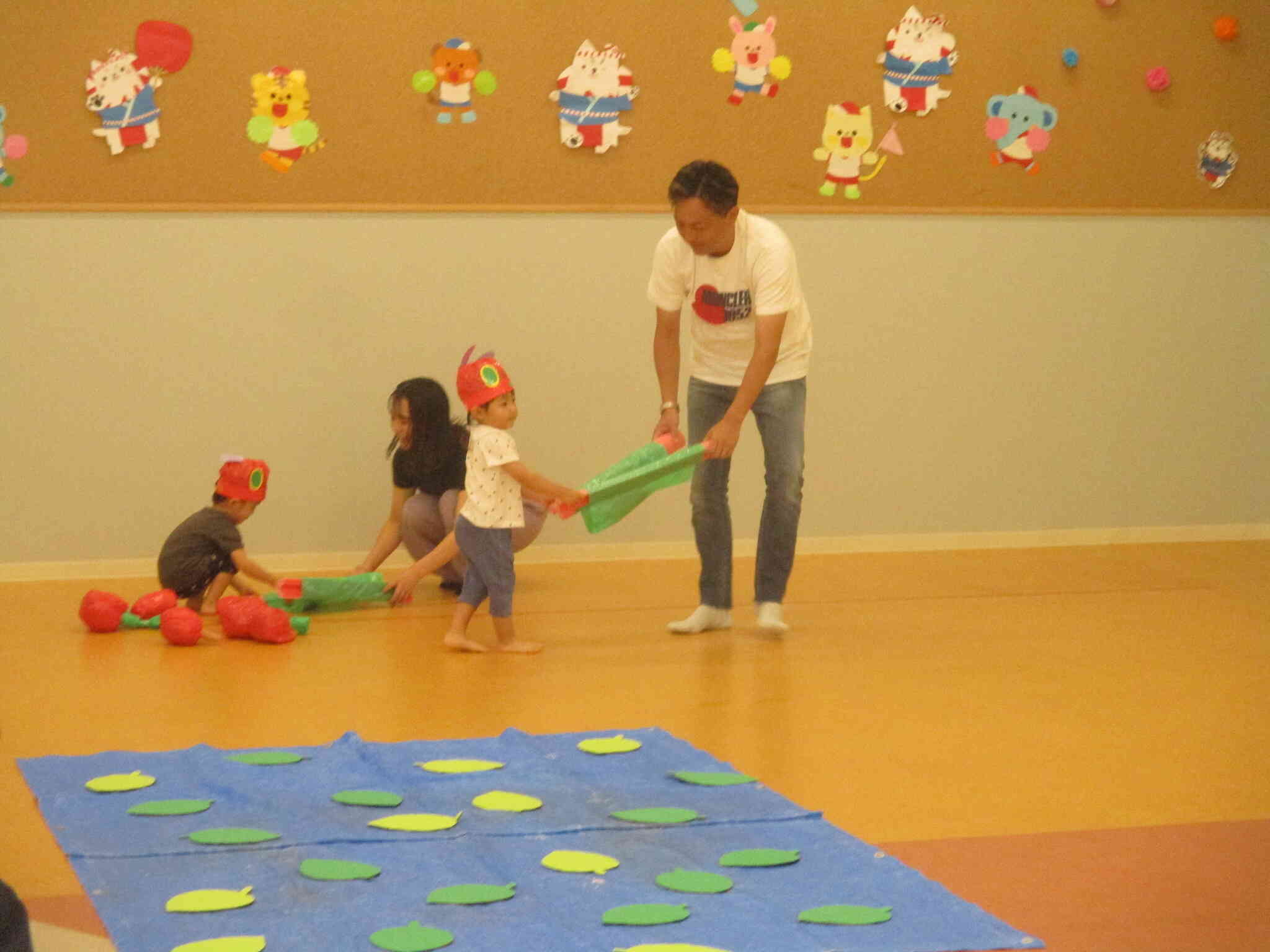 その後は・・・障害物競走！