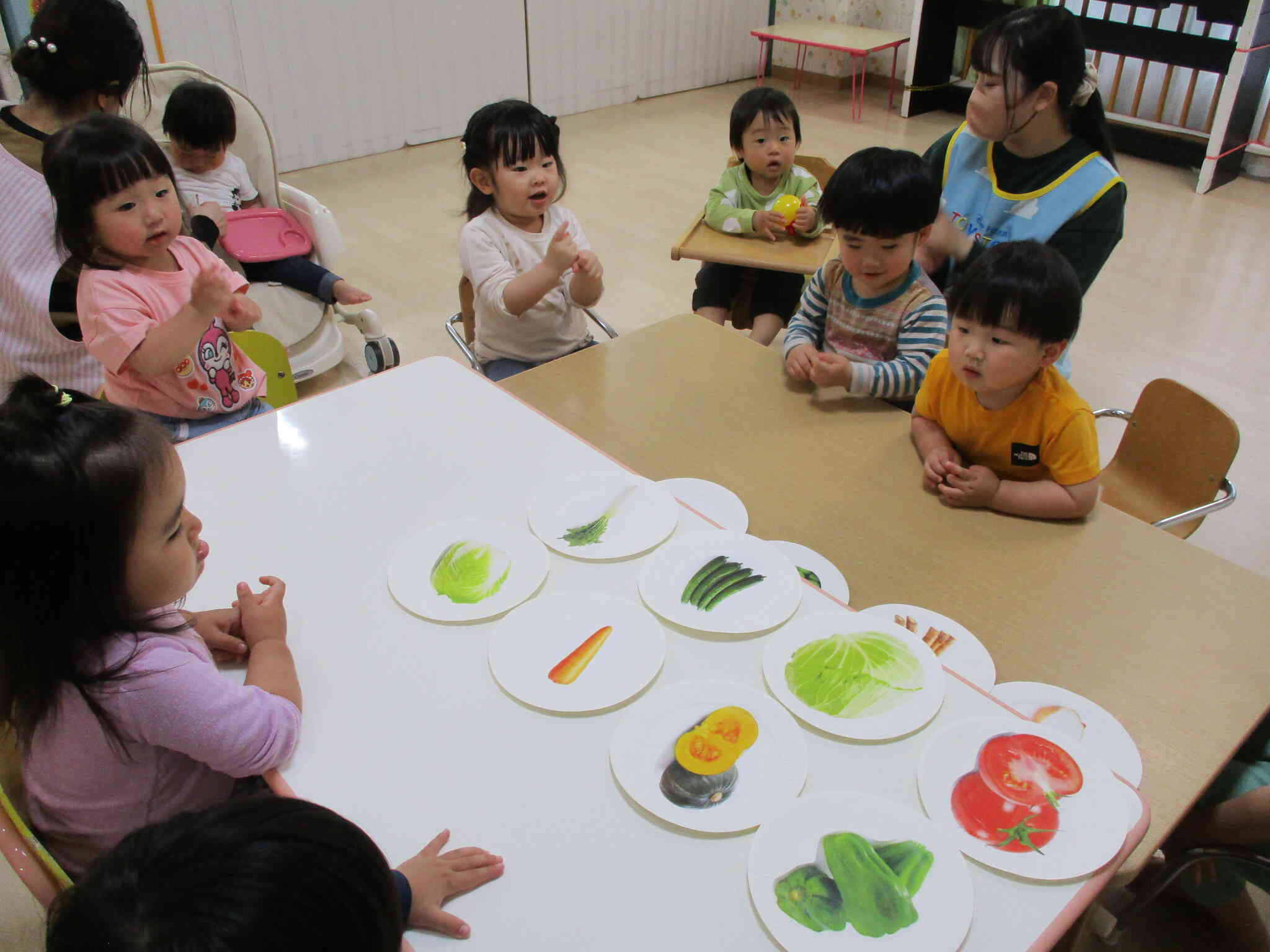 食育「野菜を知ろう」