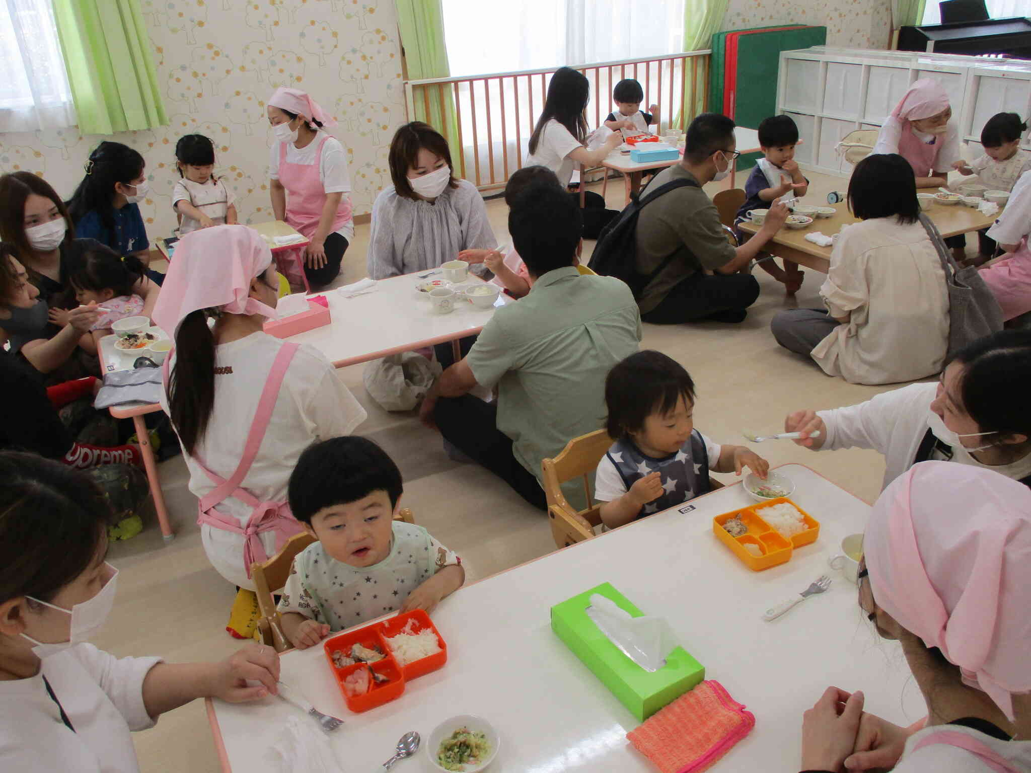 保育参観（給食）