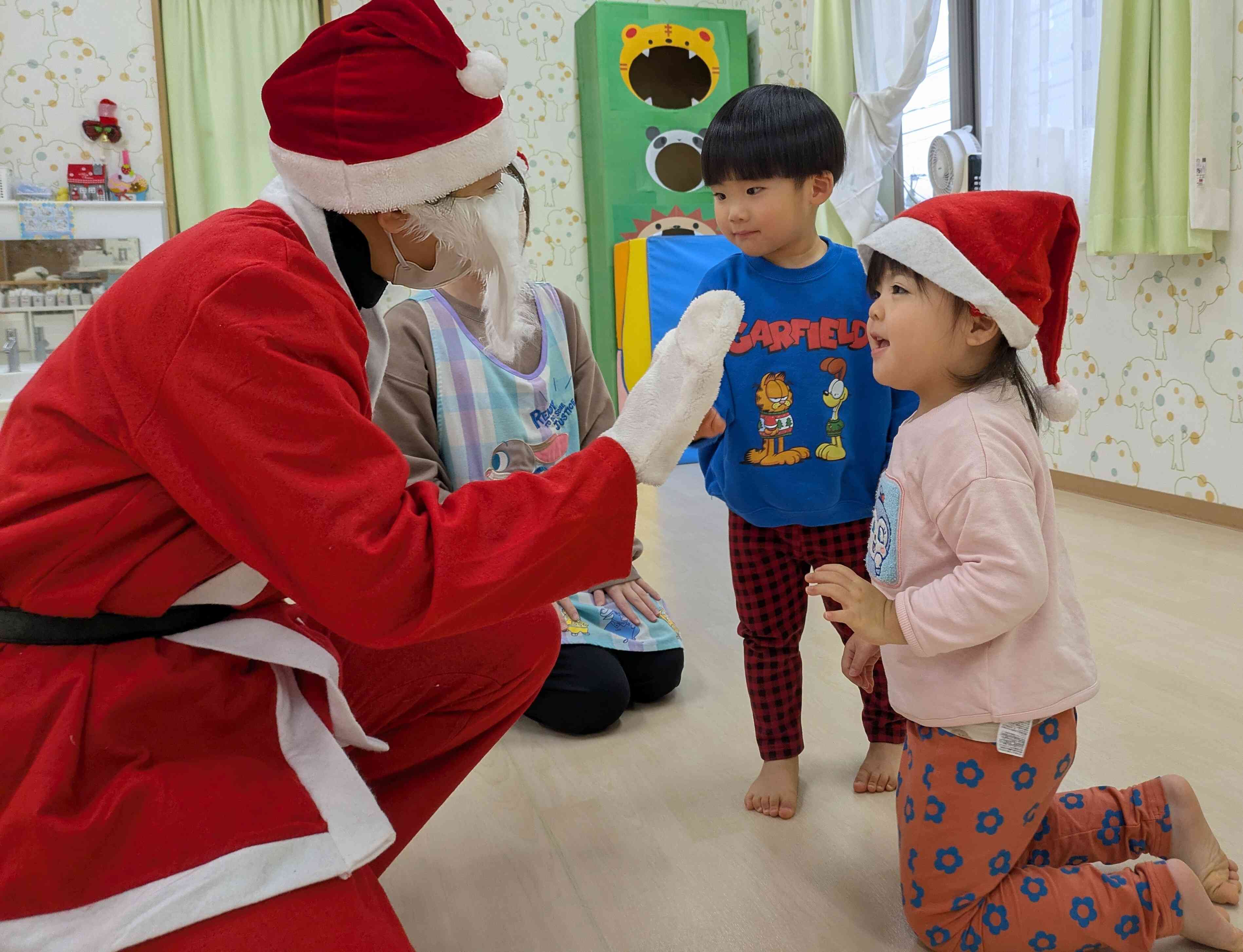 サンタさん登場！