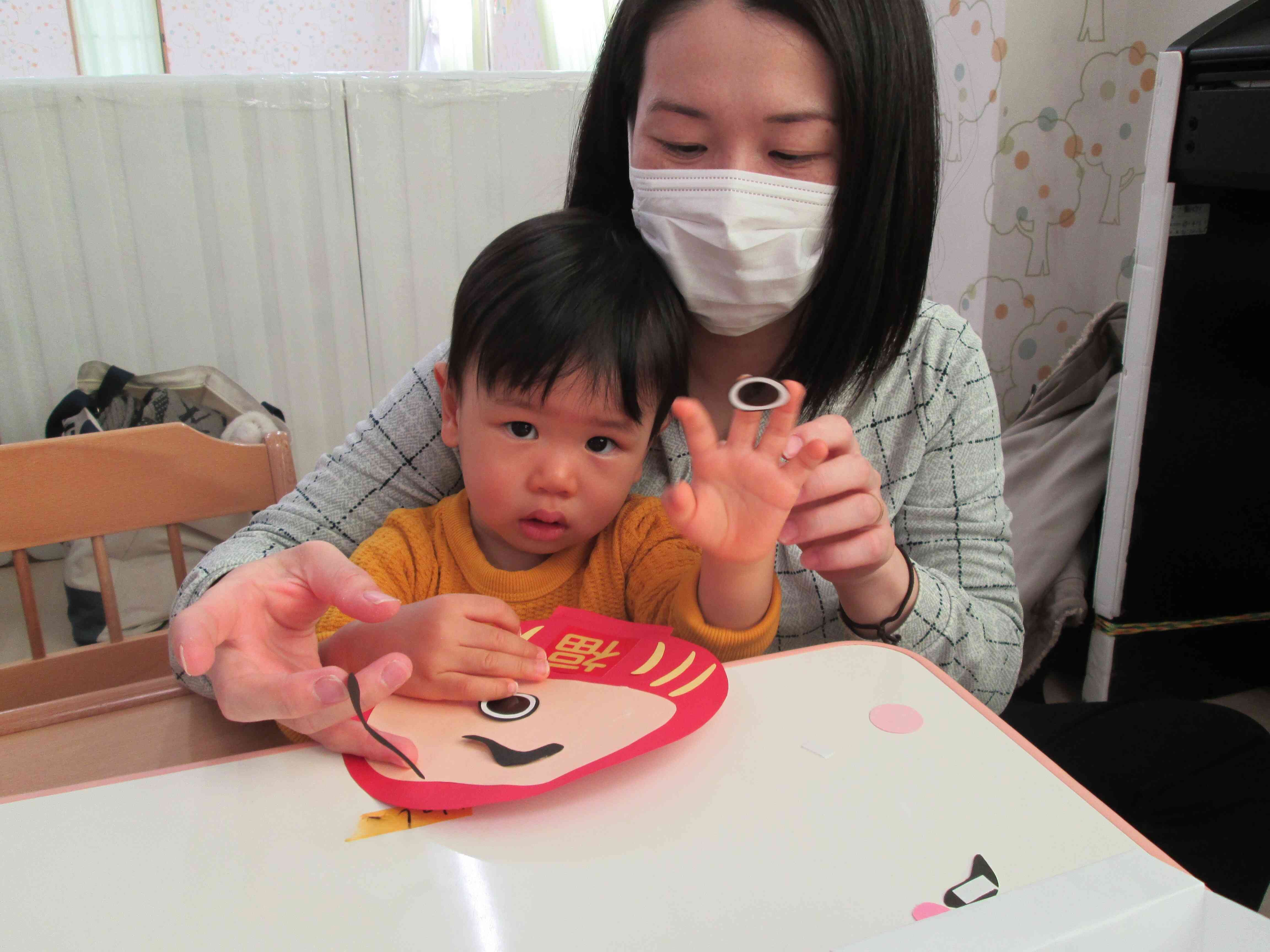 だるまさん作り