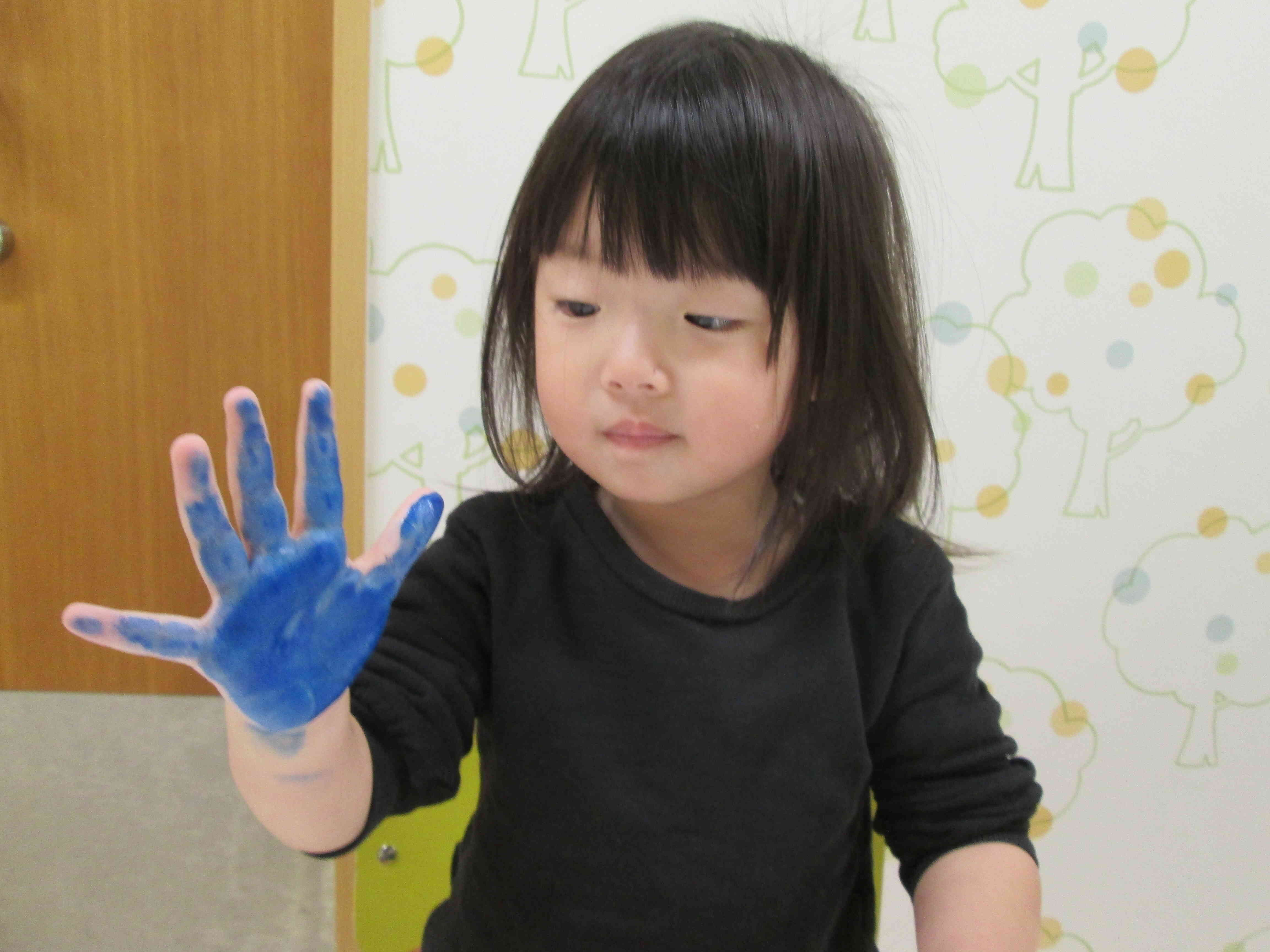 スタンプぺったん（手形、足形）