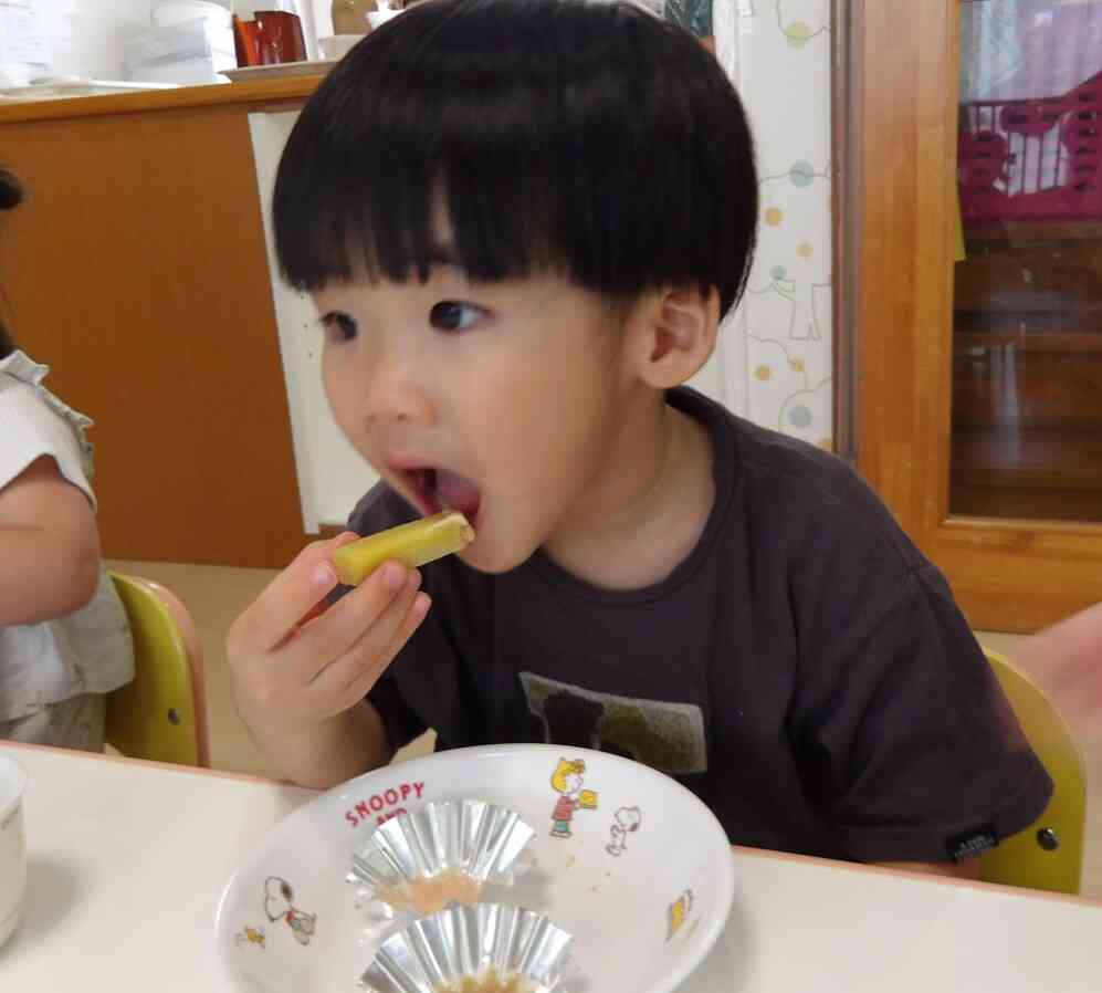 食育　「温野菜を食べよう」