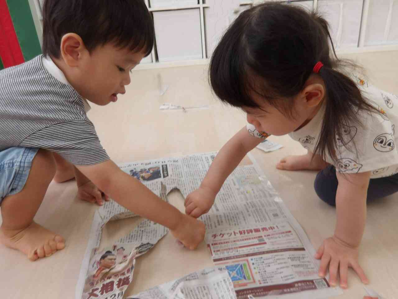 虫取りごっこ