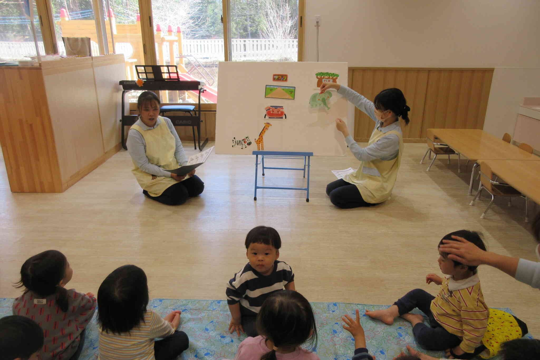 みんな上手に聞いてるね