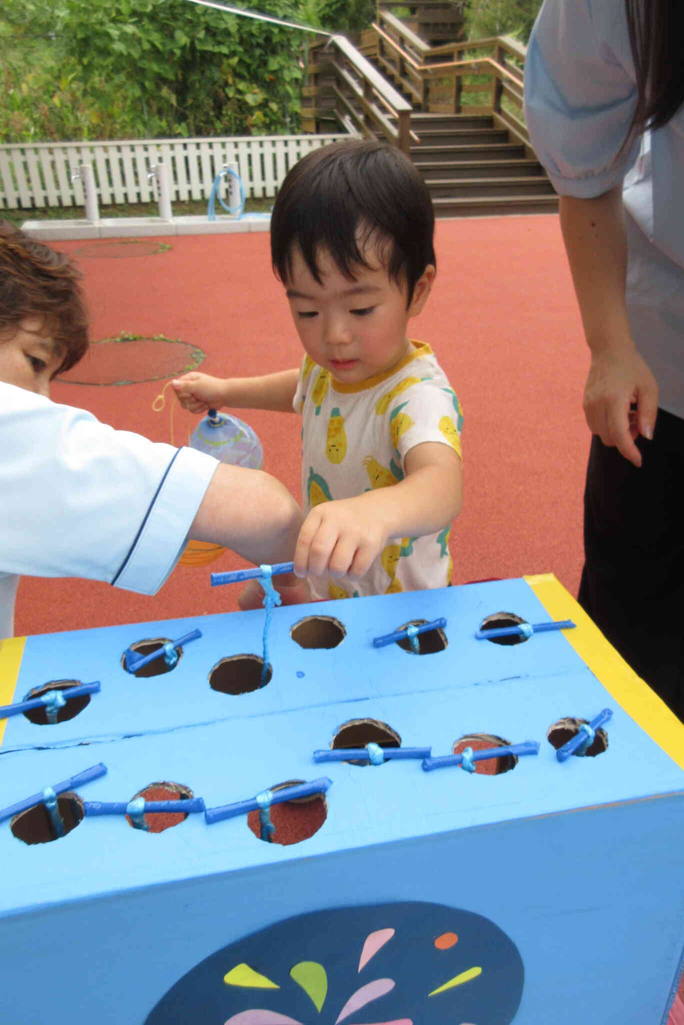 「夏まつり」これはどのお菓子が釣れる？