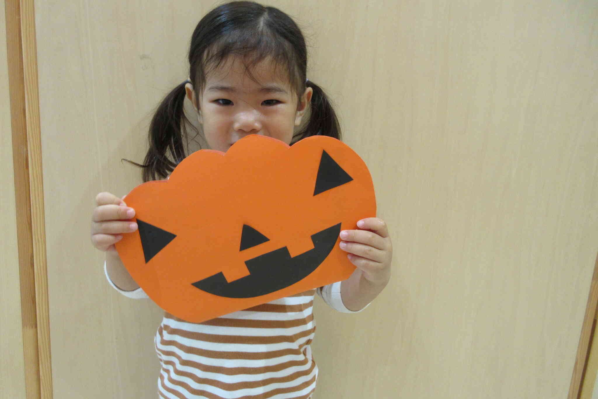 お顔よりも大きいよ。