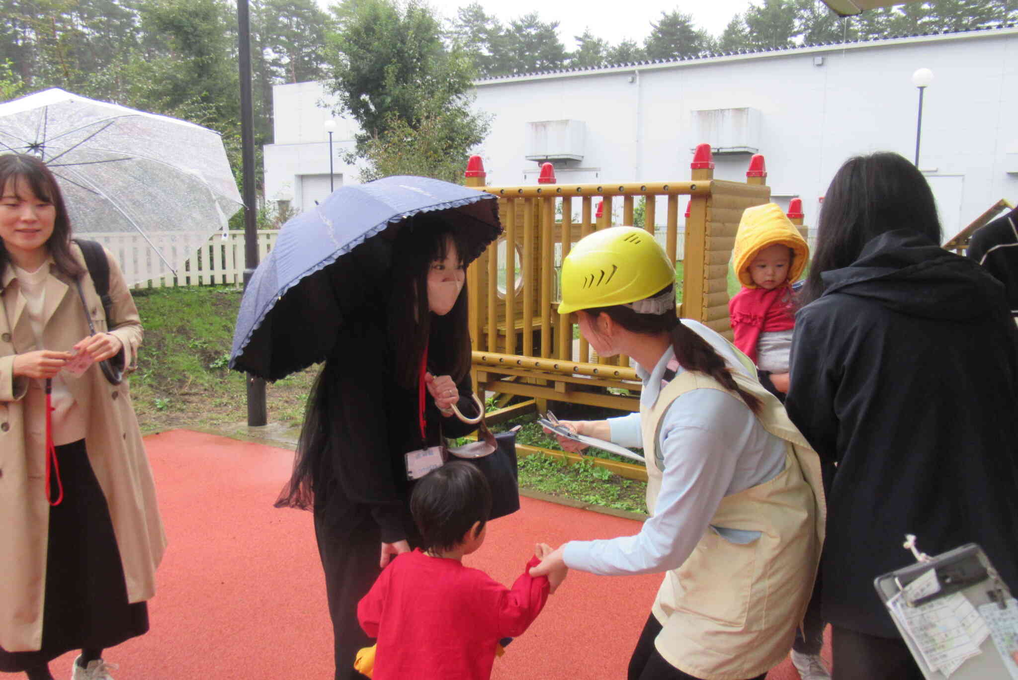 お迎え、よかったね