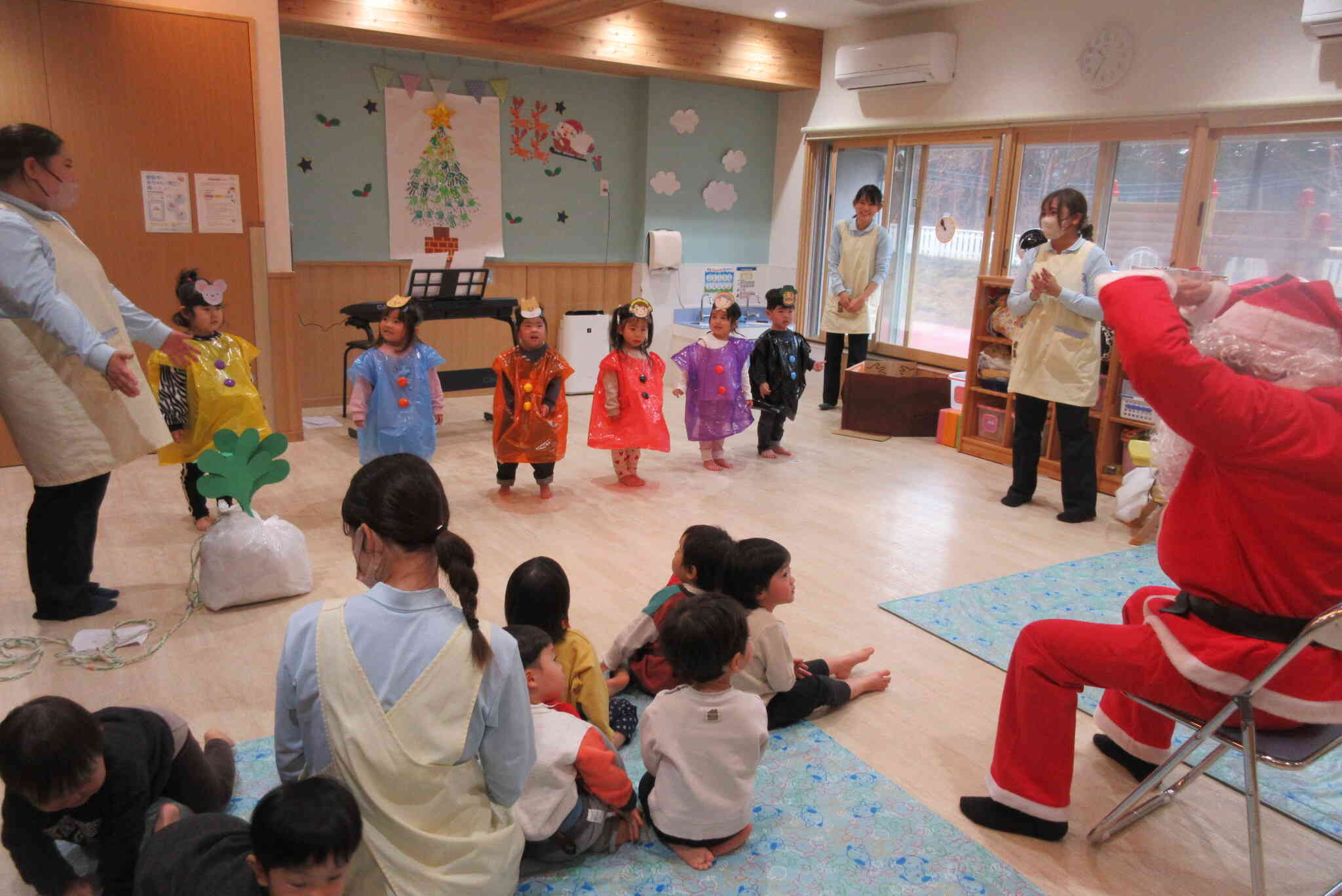 おおきなかぶの劇をしたよ