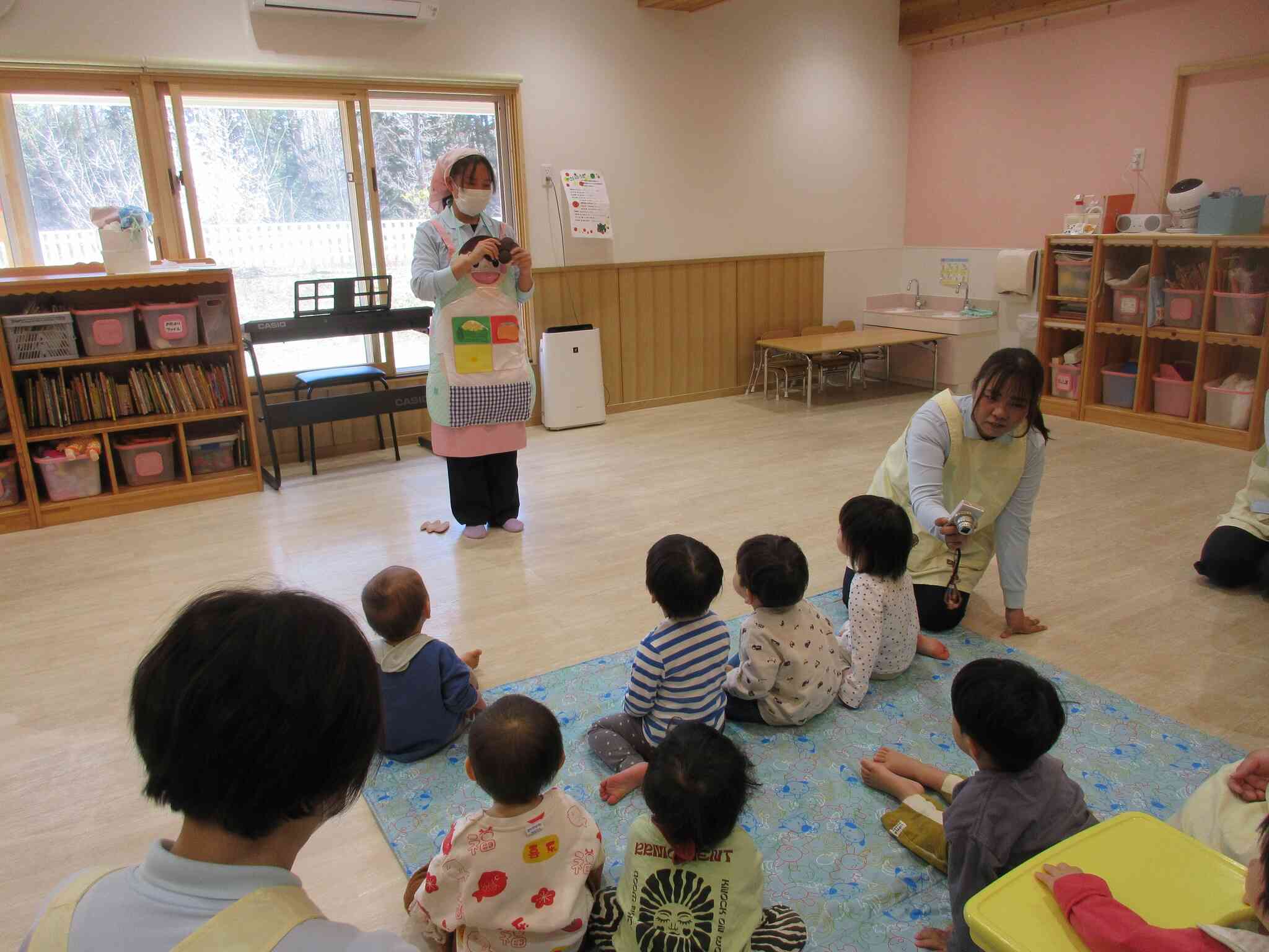 食育「朝ごはんを食べよう」