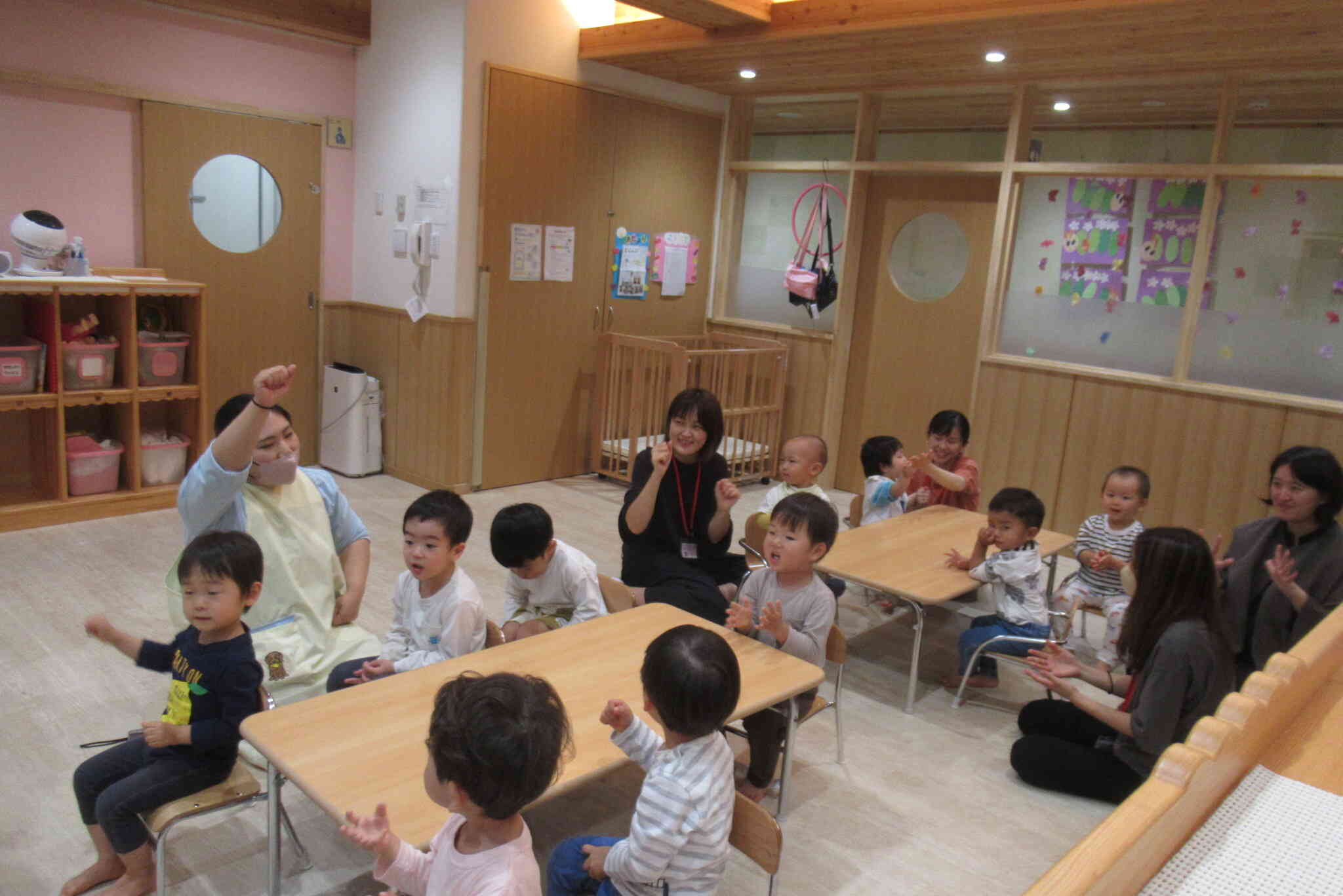 みんなで帰りの会をしました！