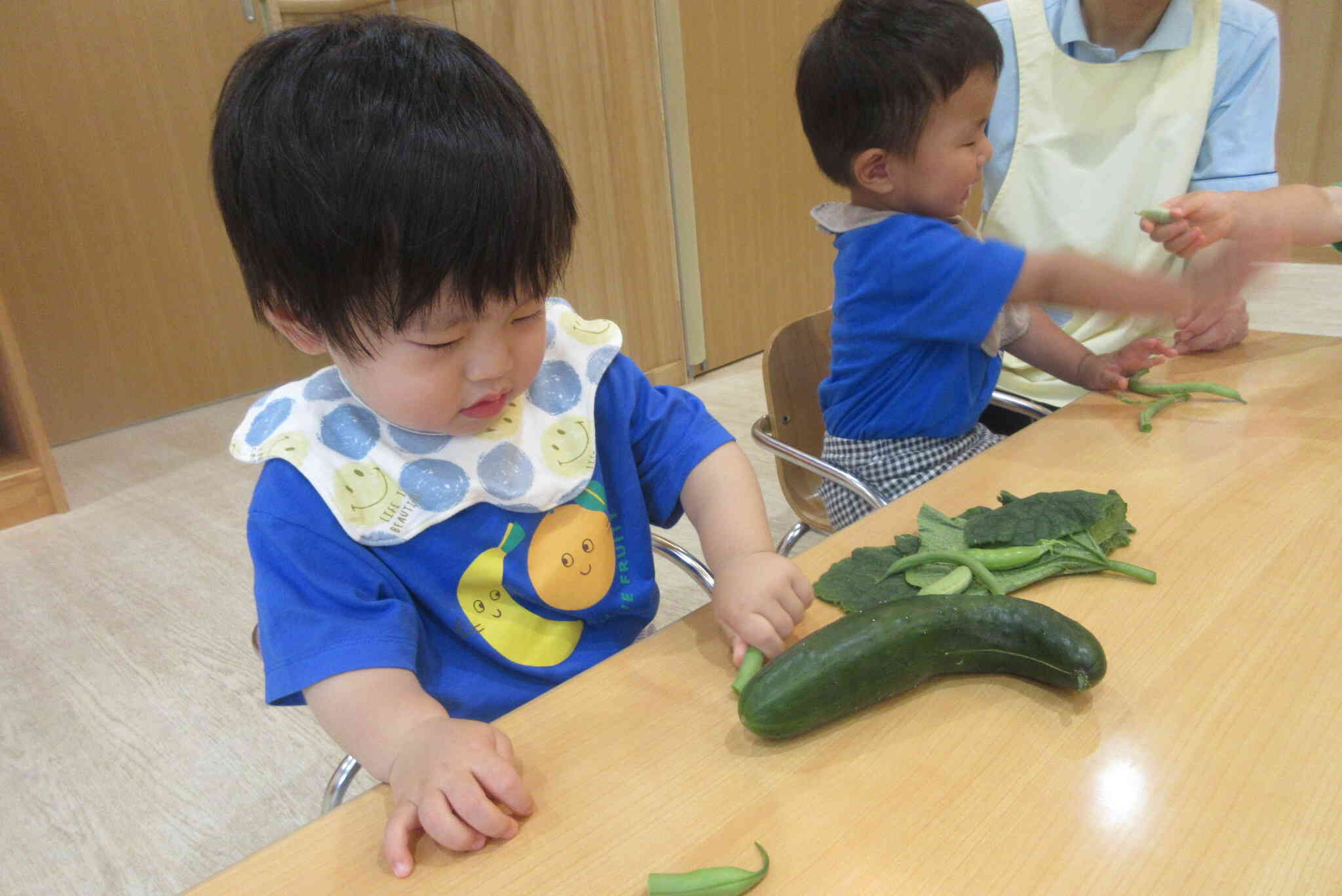 大きいきゅうりだなぁ