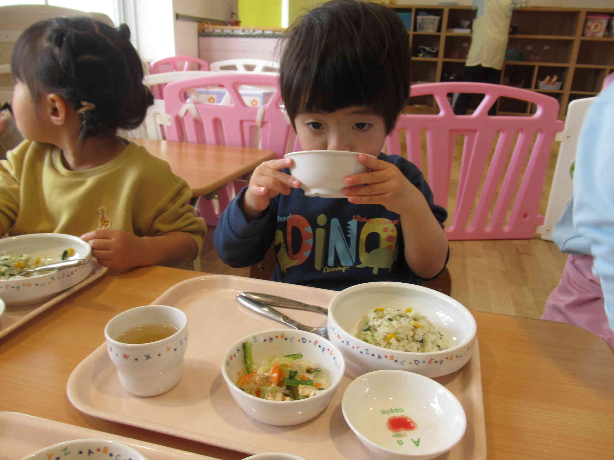 今日のお汁、おいしいね