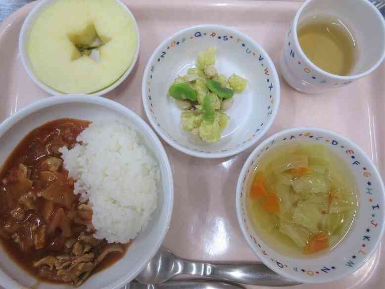 季節の食材「ほくほくそらまめ」