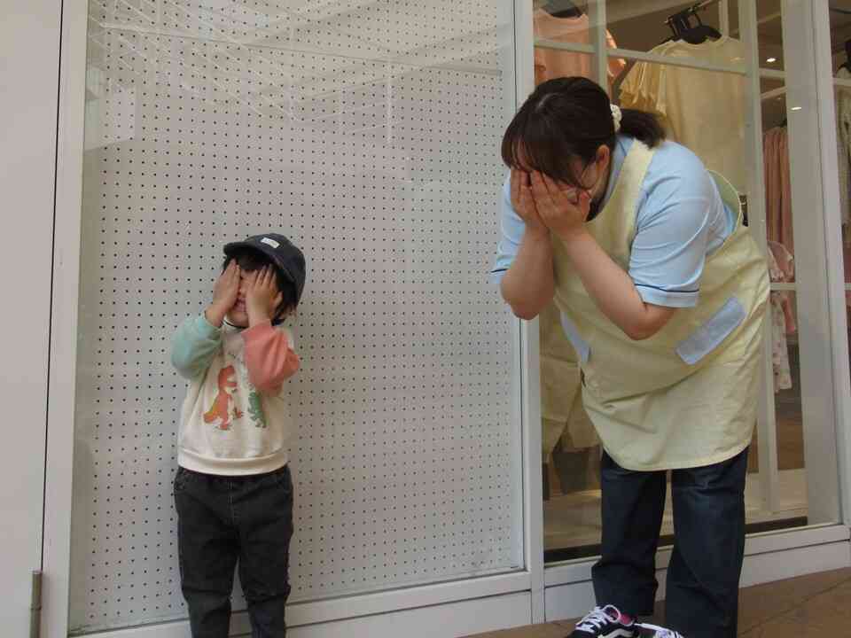 大好きなファボーレパークでかくれんぼ