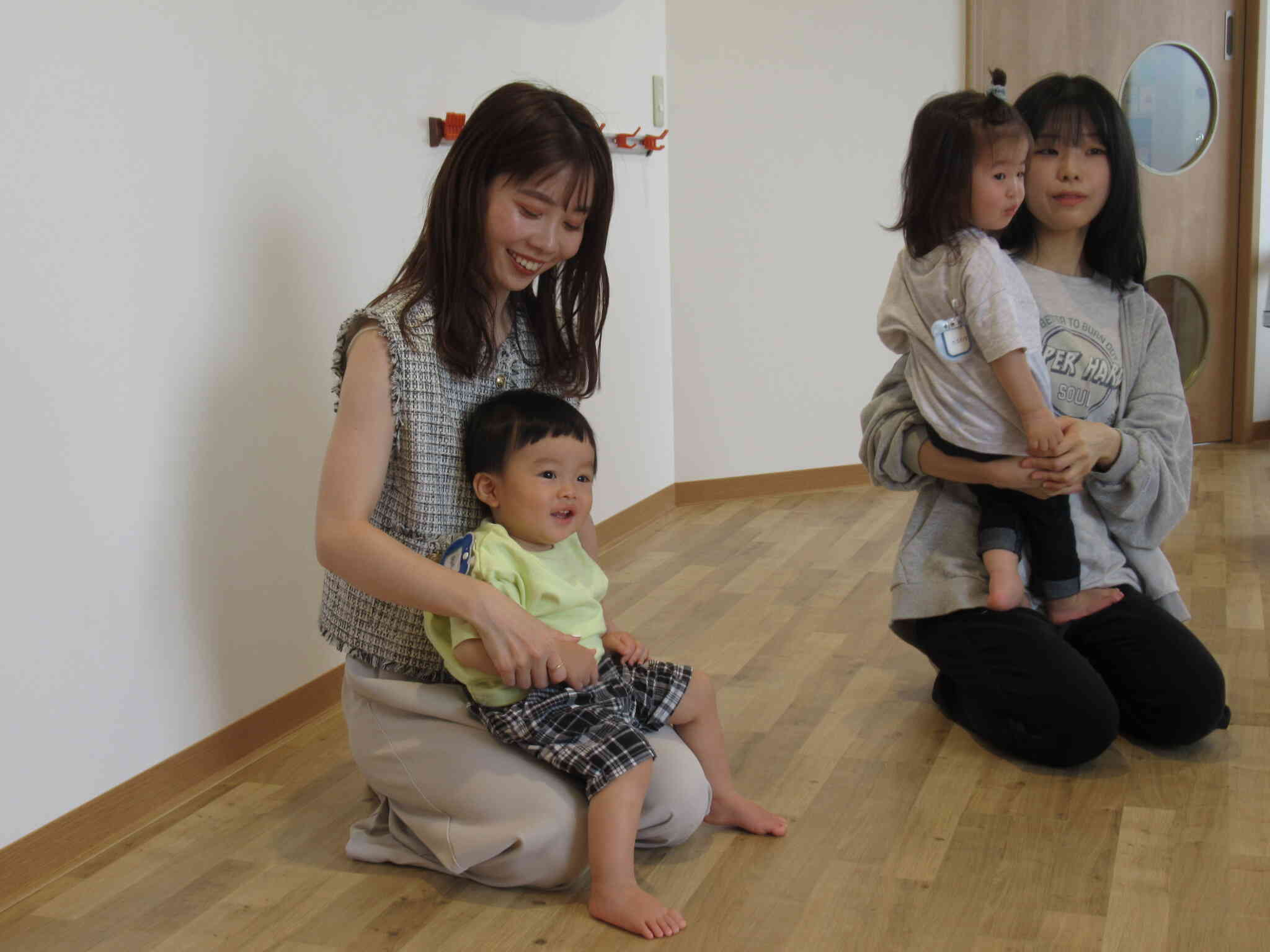 こちらはちょっとドキドキ♡今日は何をするのかな？
