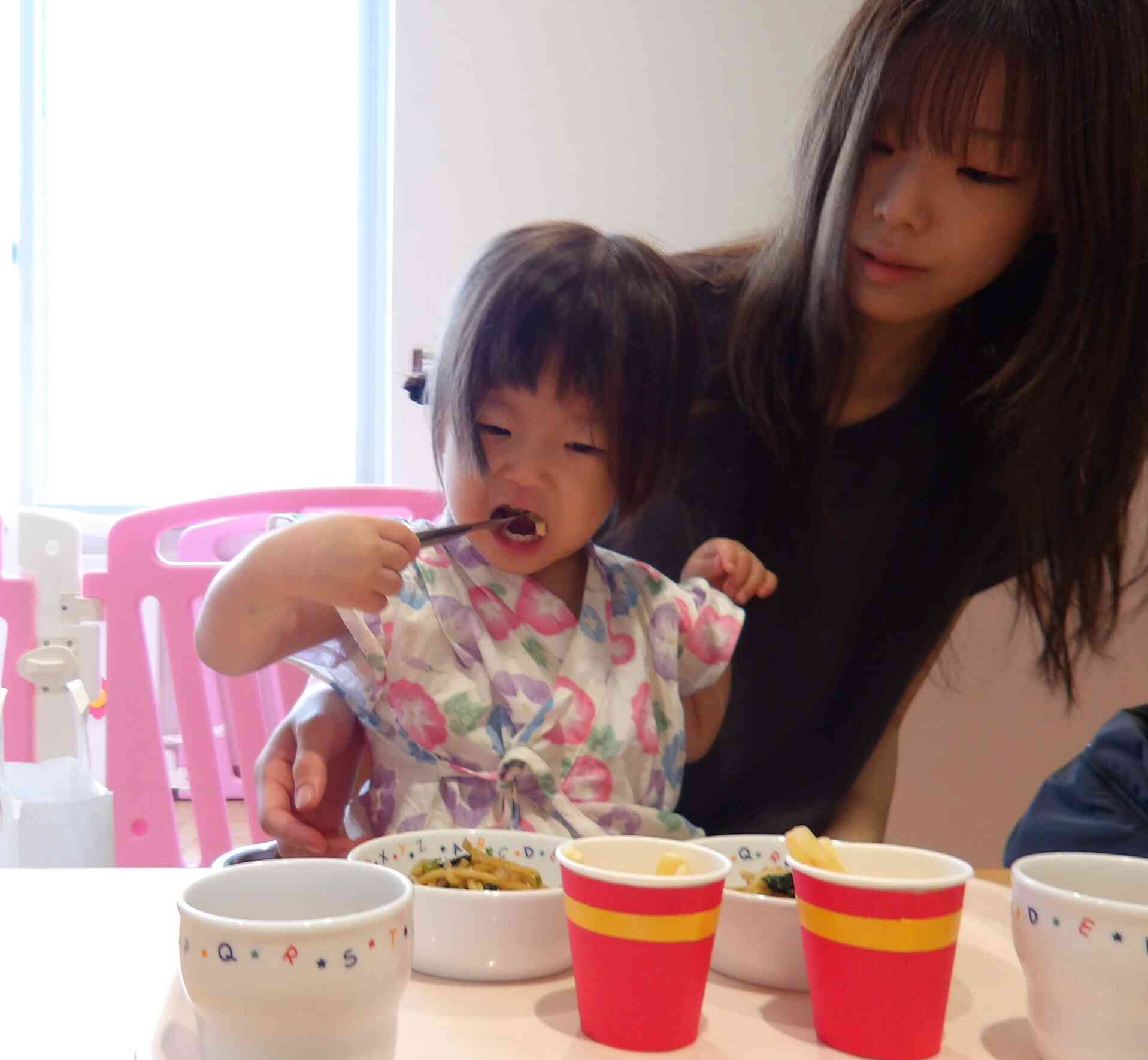 大きなお口で・・・パクリッ！