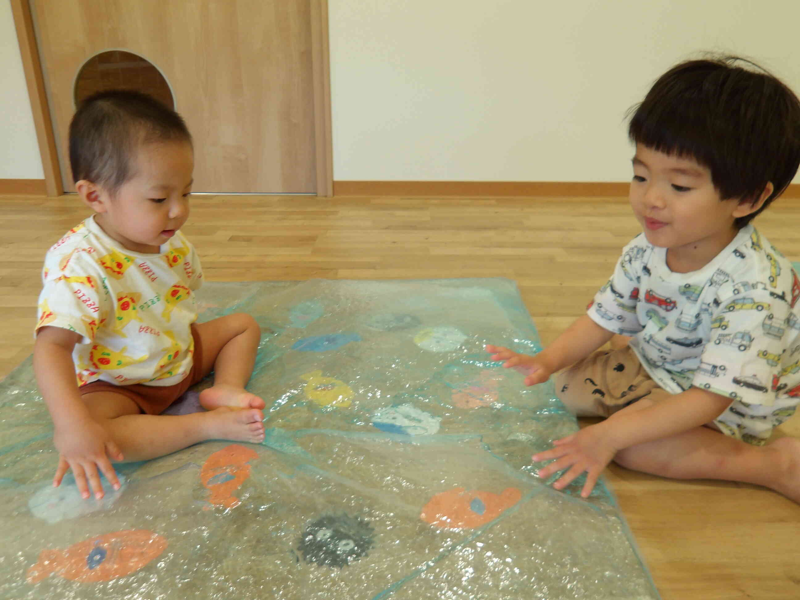 お魚発見!