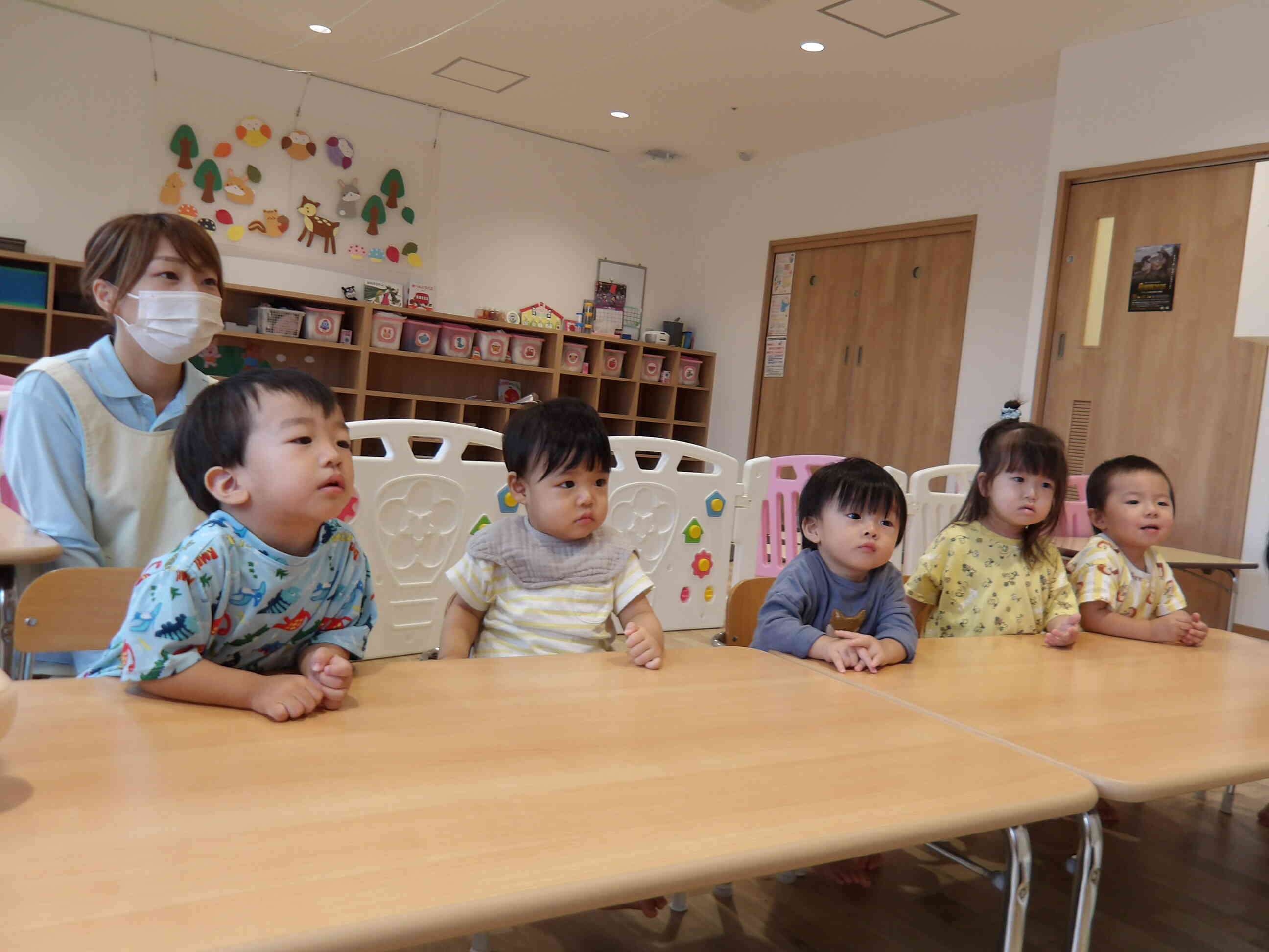 保育士の出し物は「おおきなかぶ」です♪