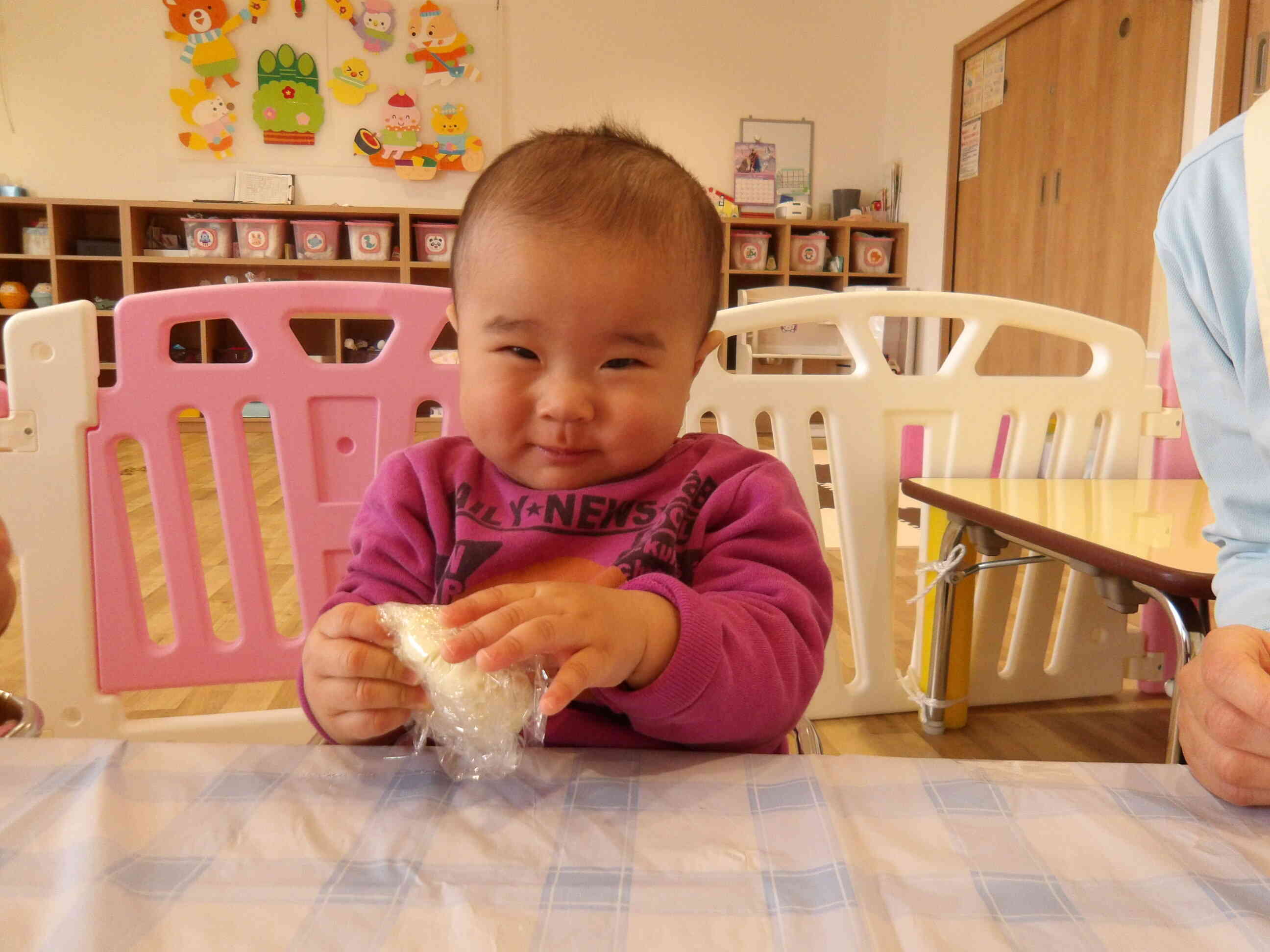 粘土のやわらかい感触が、気持ち良いね♪