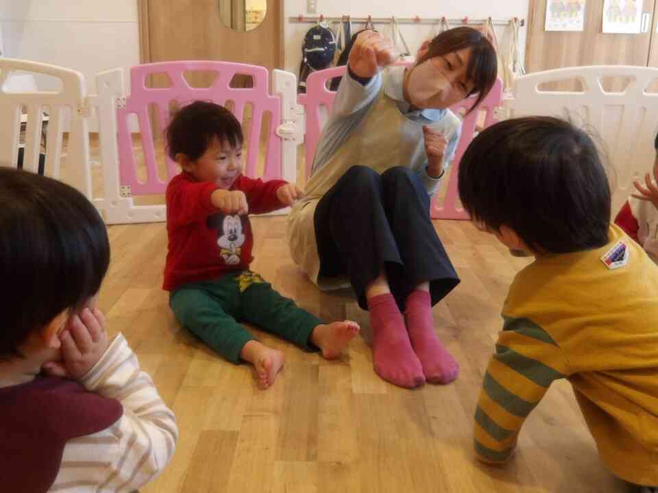 リズム遊びも楽しみました♪