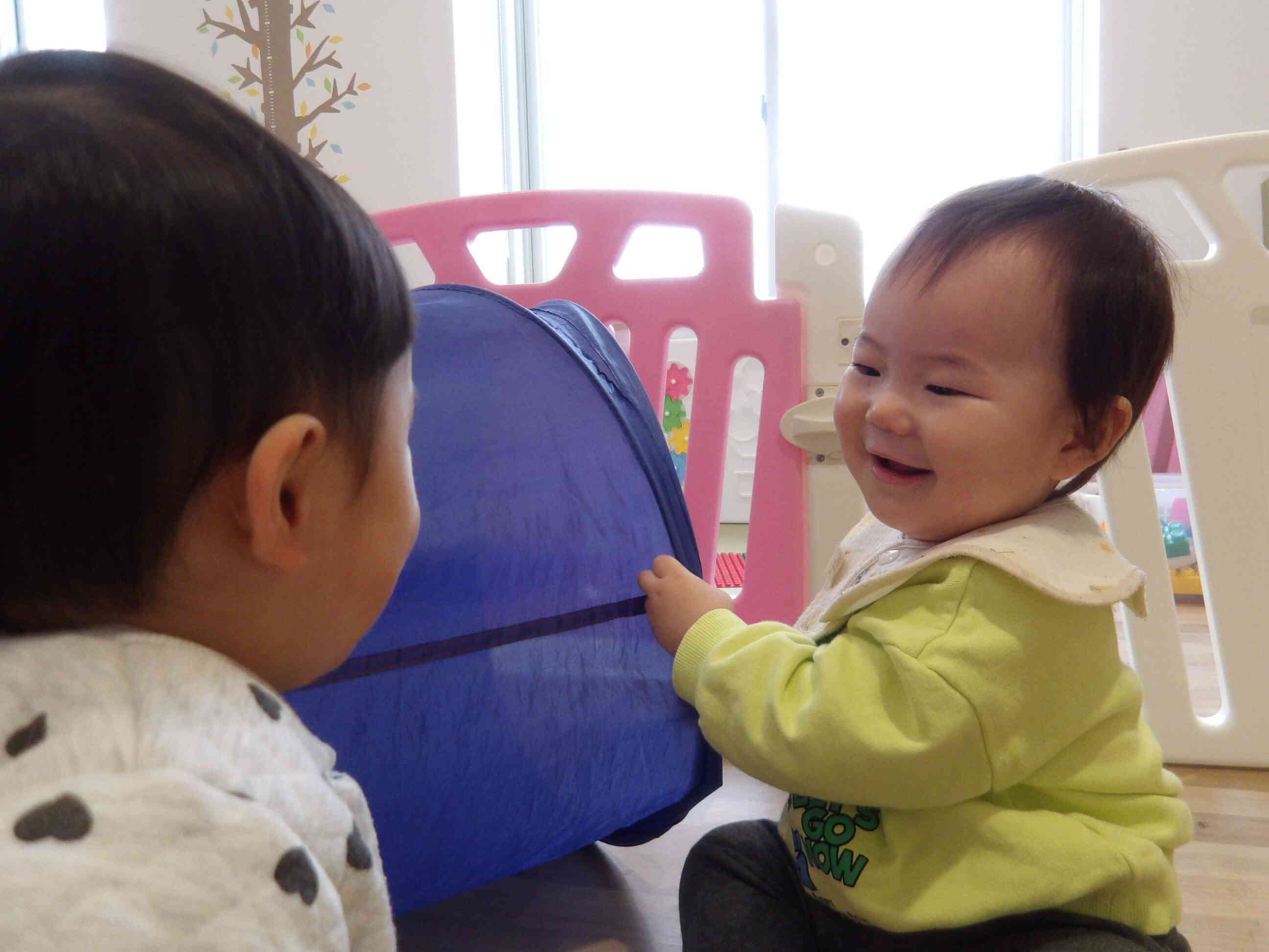 ０歳児クラスのお友だち♡