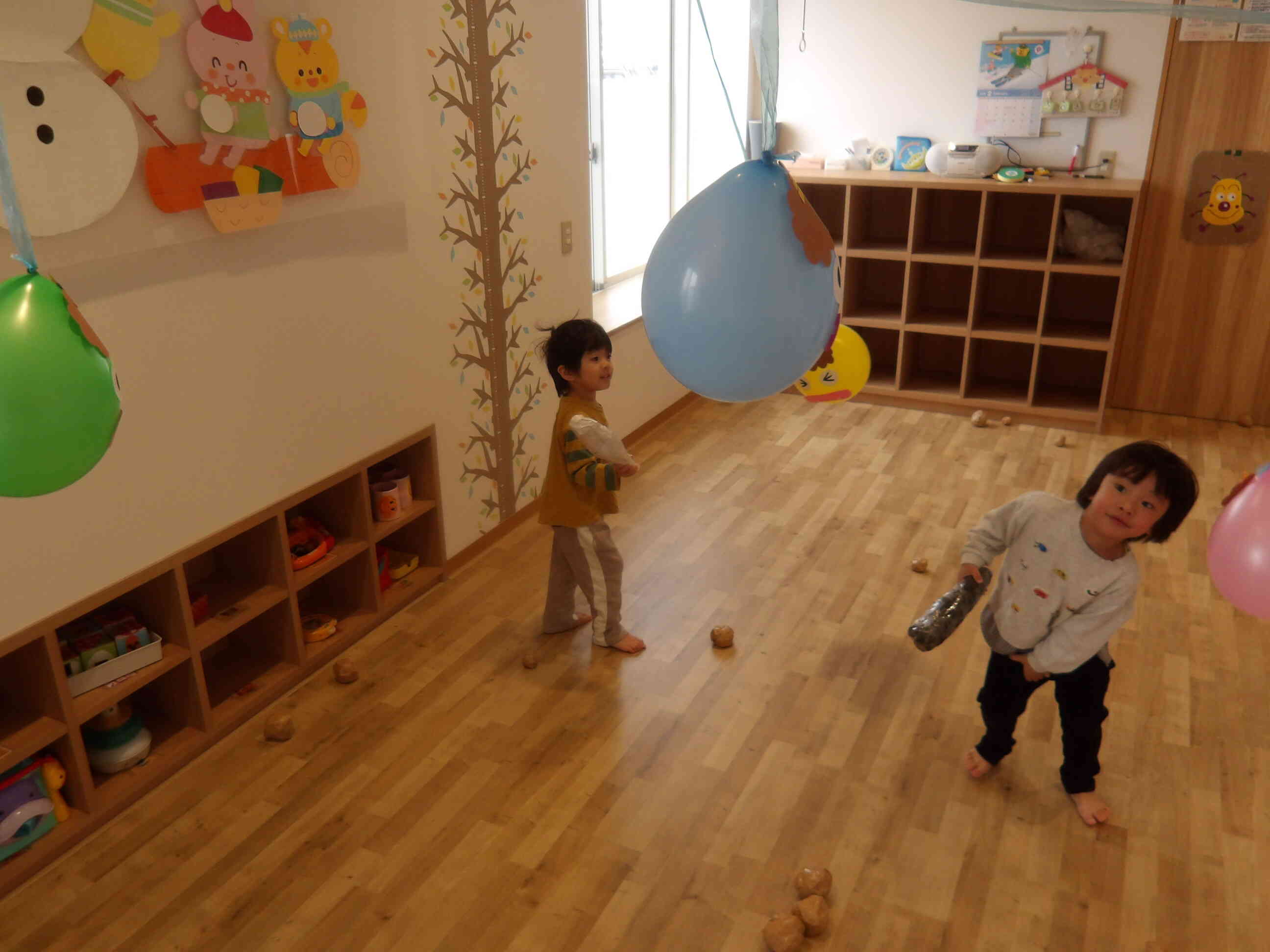 よ～く狙って～、いくぞ～！！